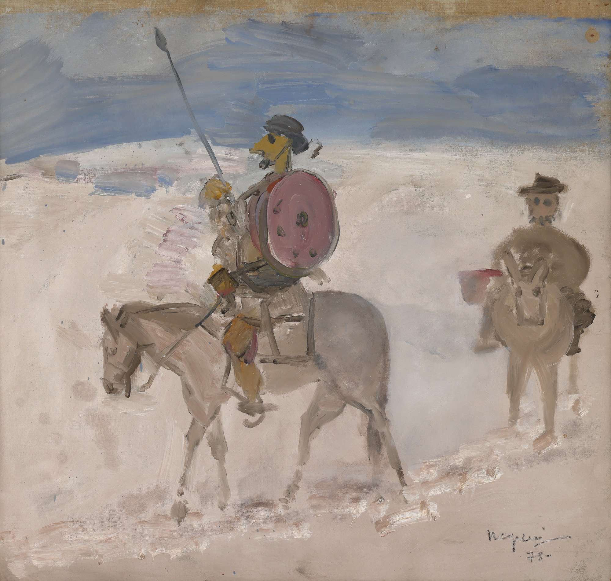 Don Quijote și Sancho