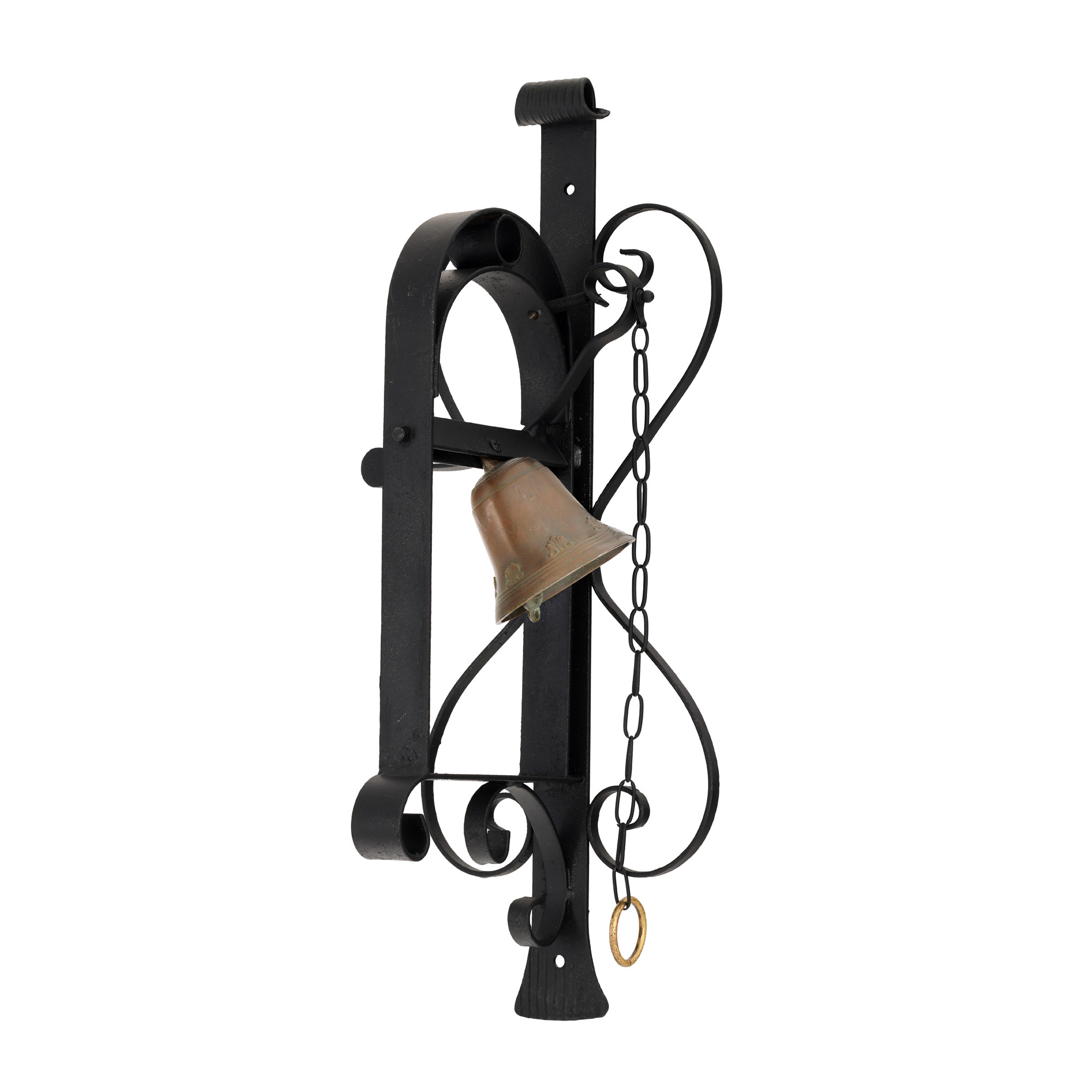 Outdoor Bell, made of wrought iron