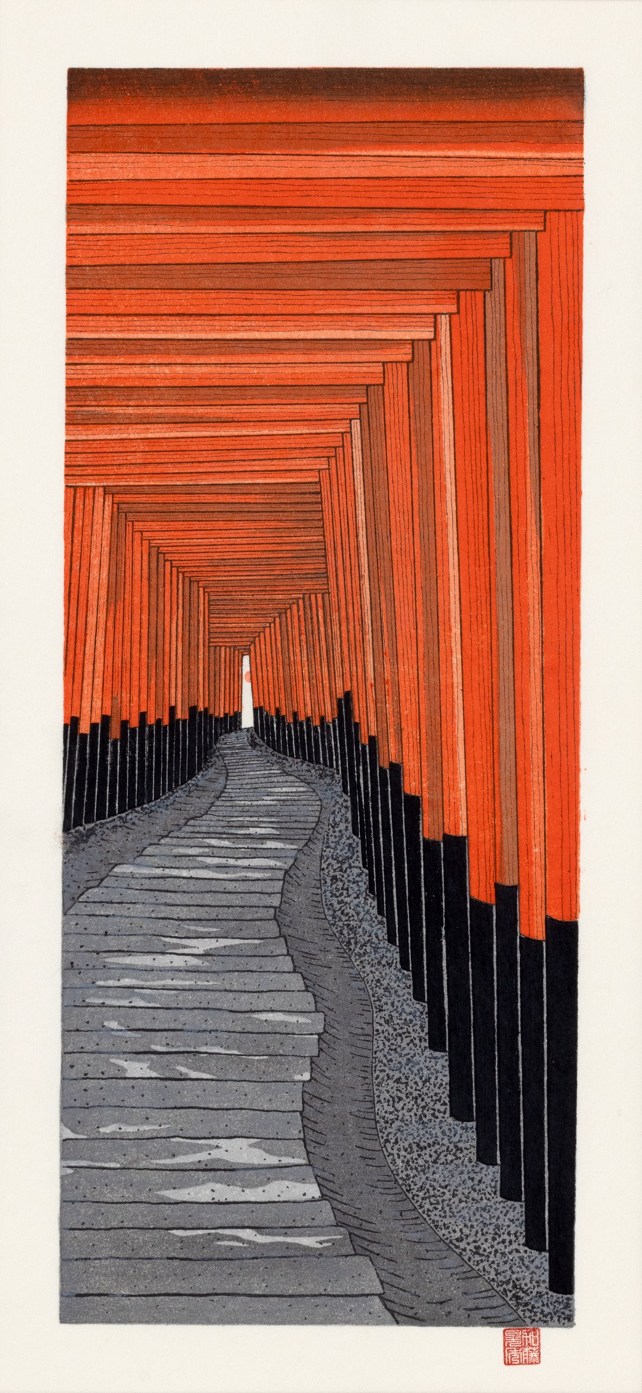 Cele 1000 de porți Torii (Templul Fushimi Inari din Kyoto)