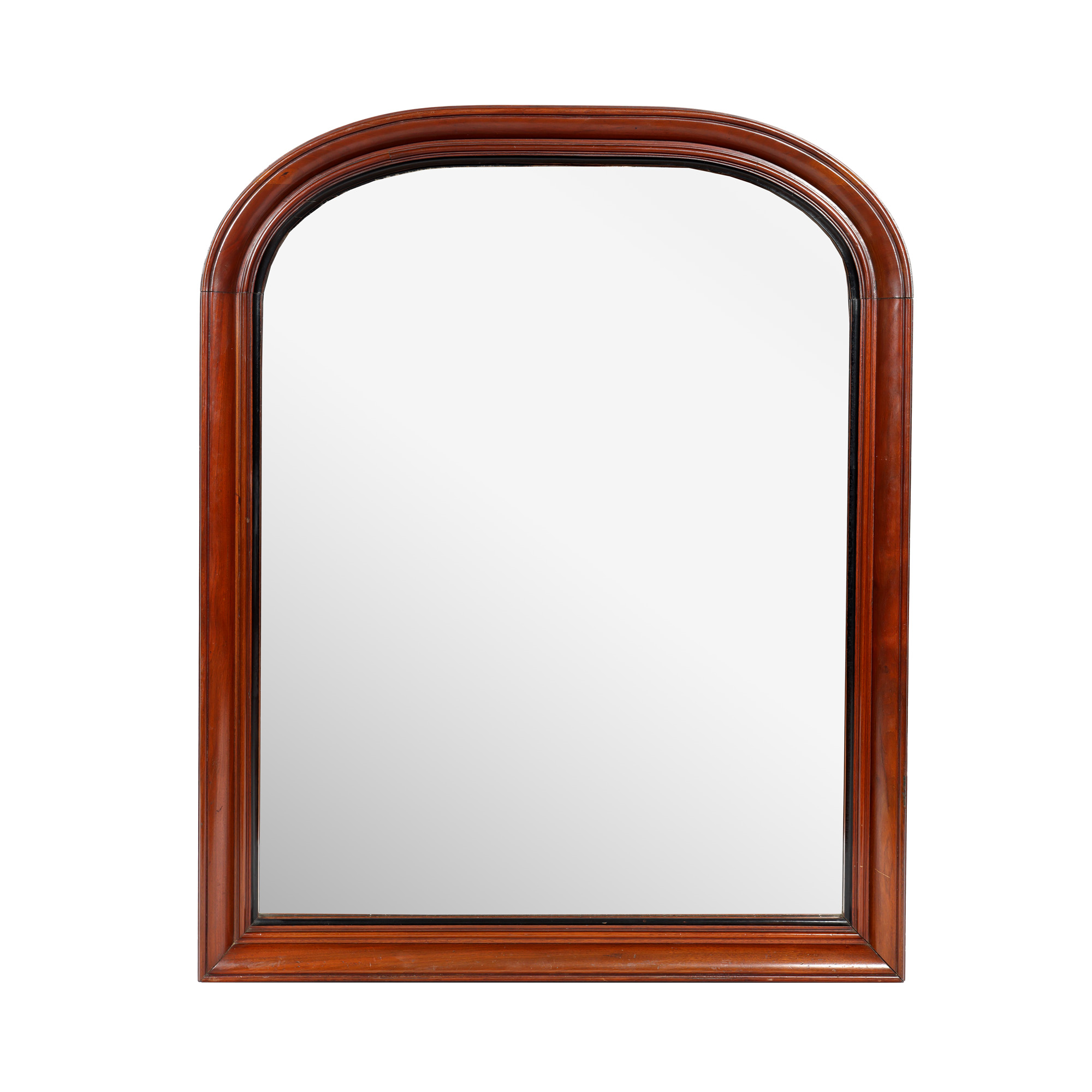 Art Deco Mahogany Mirror, mid 20th century