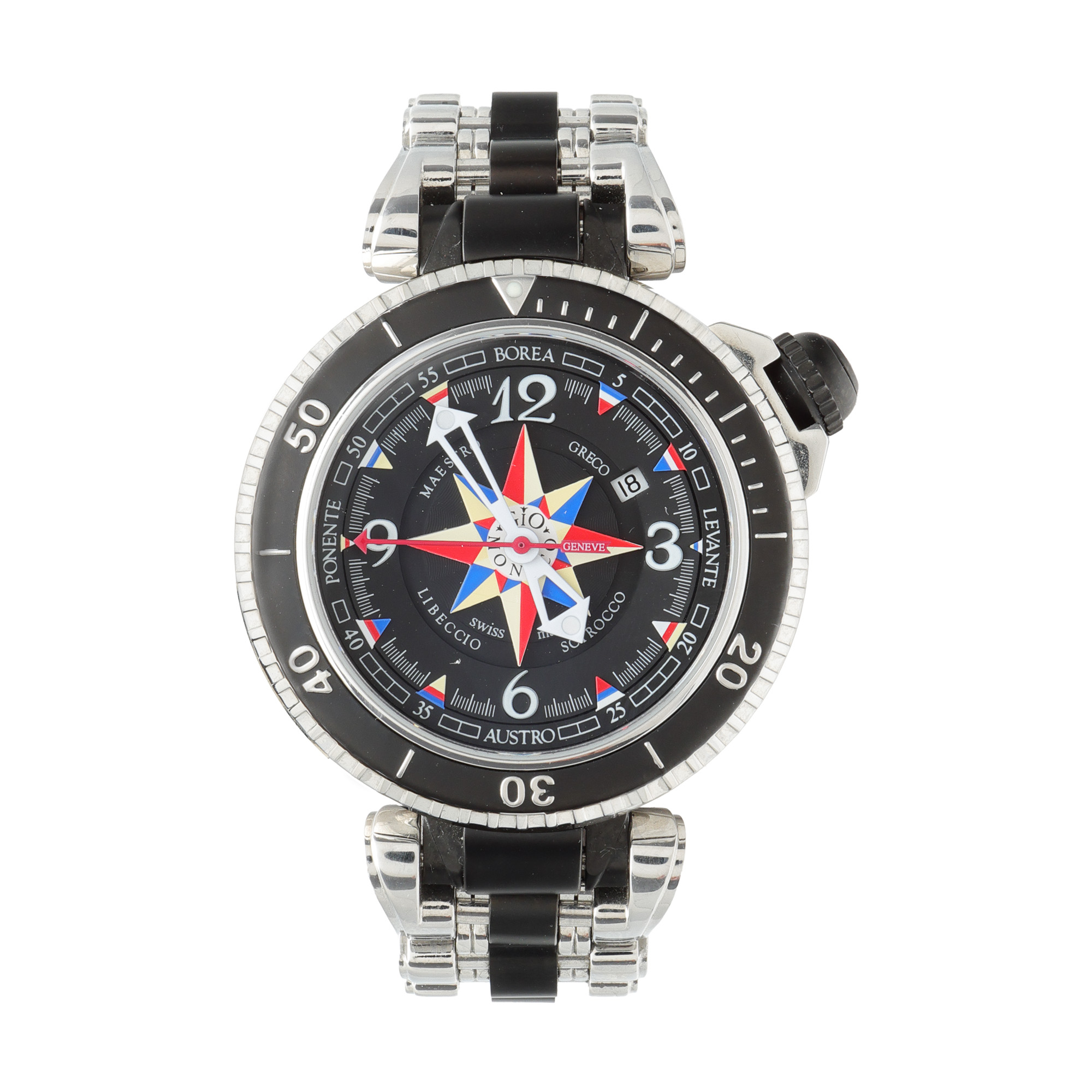 Gio Monaco Poseidon Hand Watch, Male, accompanied by original box and warranty card