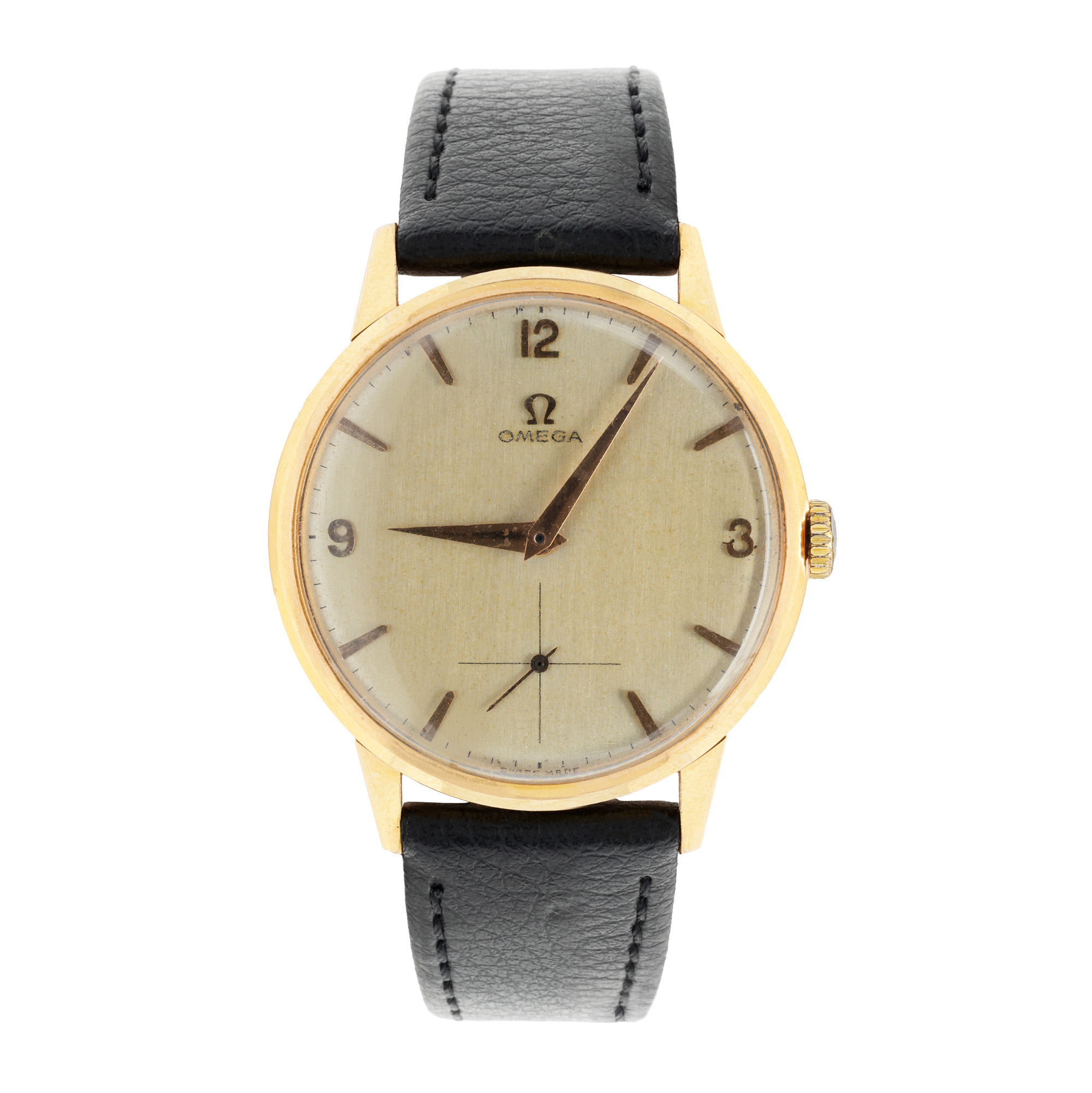 Omega Calatrava Watch, Gold, Handheld, Men's