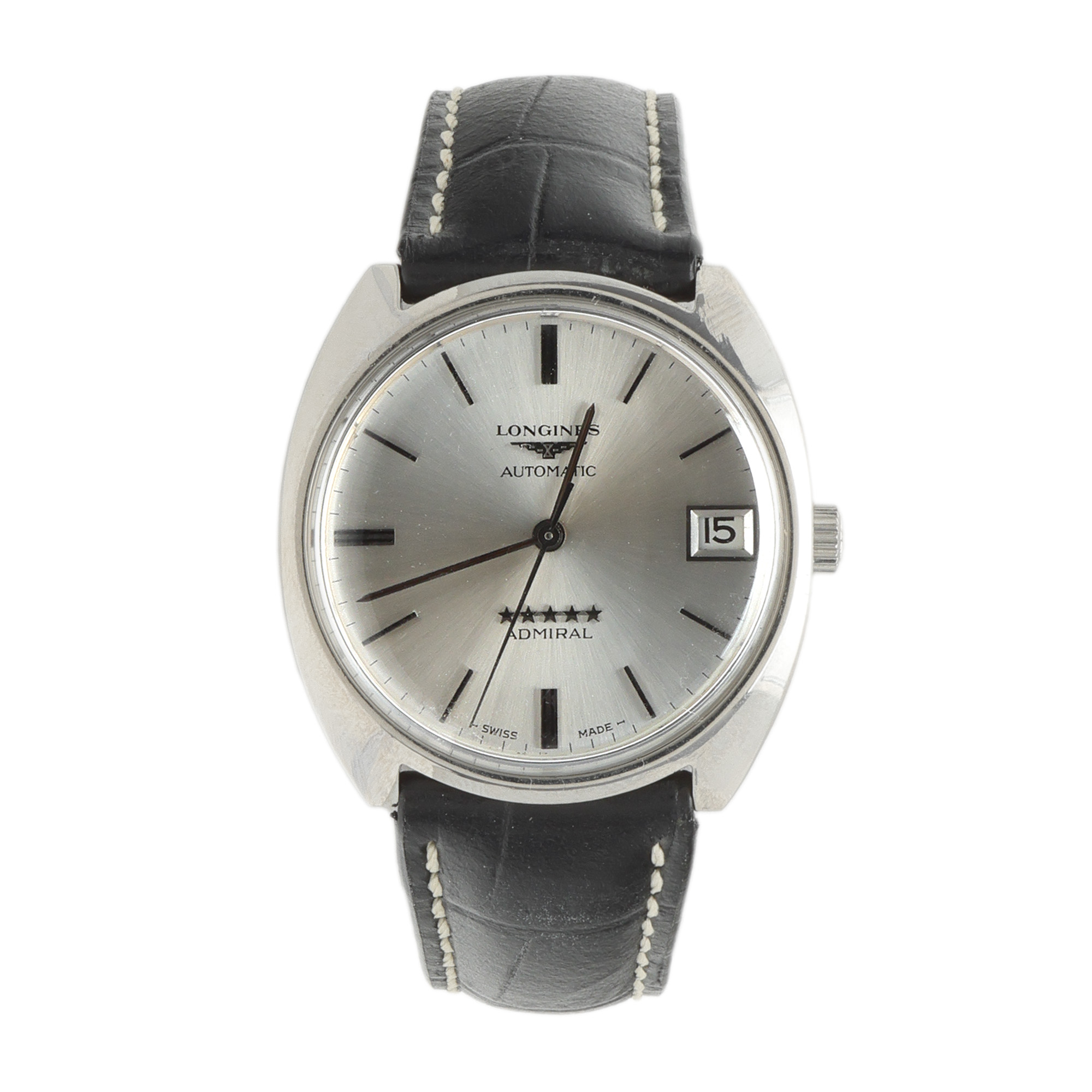 Longines Admiral Five Stars Men's Hand Watch, Accompanied by Original Box