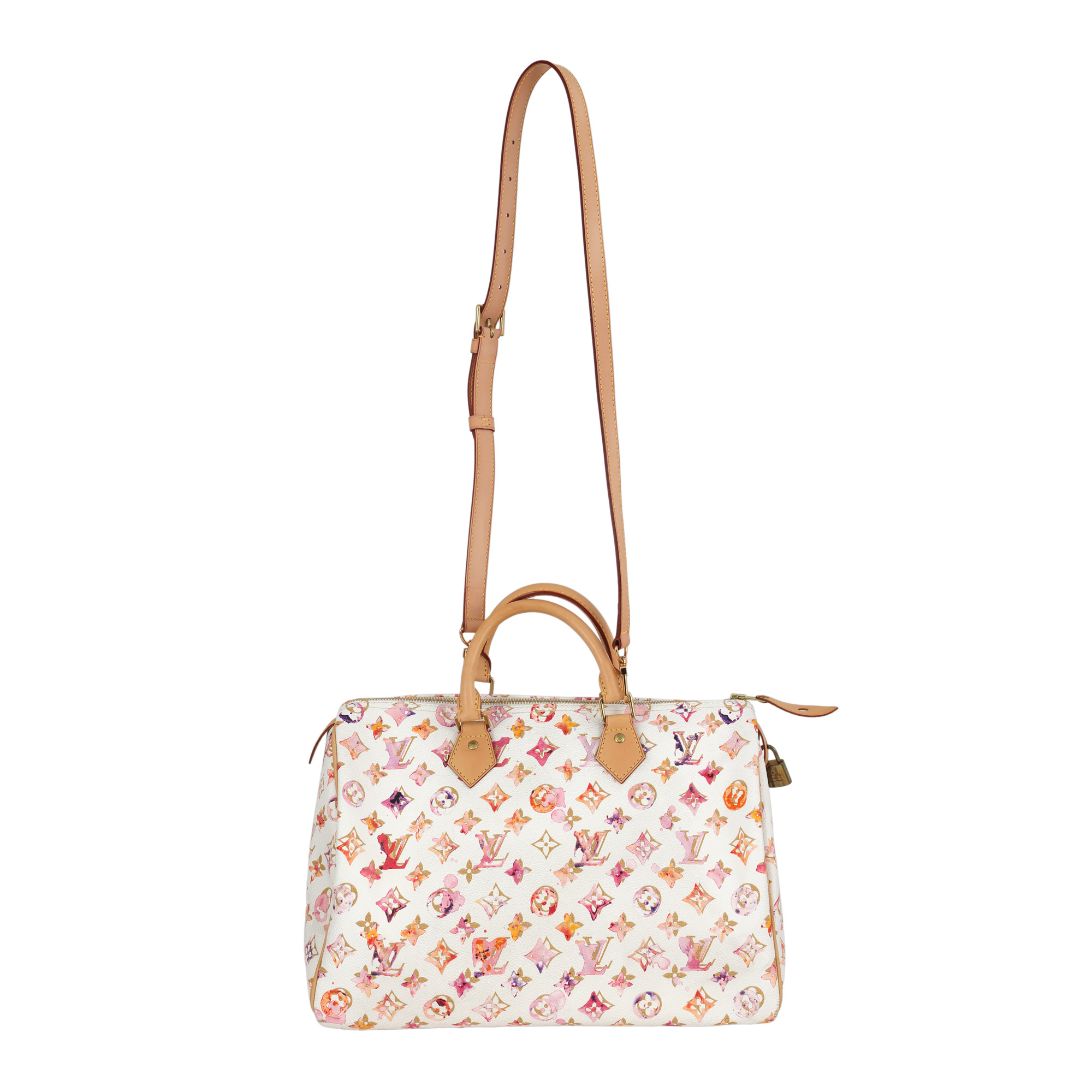 Geantă Louis Vuitton, model Speedy bowling bag, Richard Prince Watercolor Aquarelle