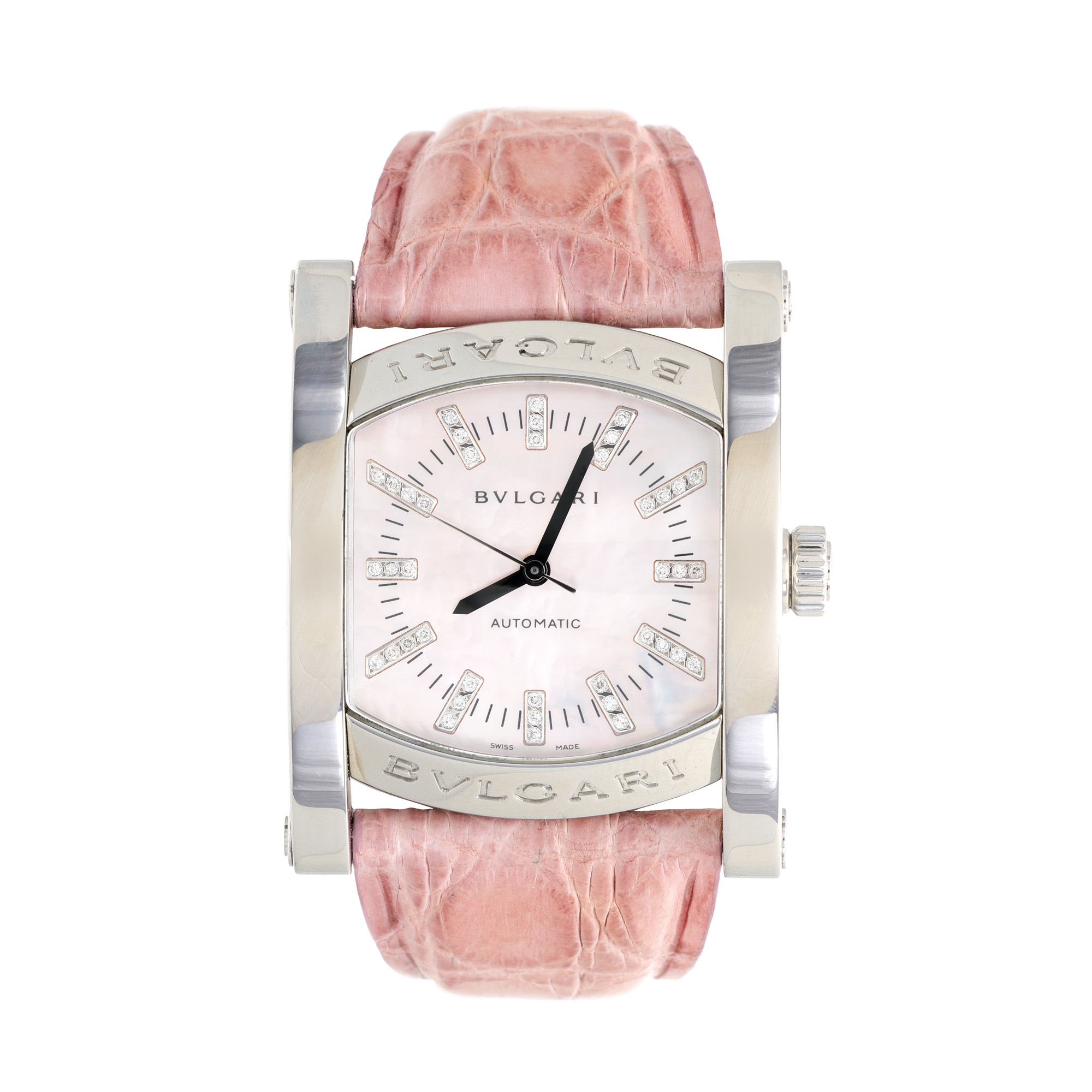 Bvlgari Assioma Ladies' Hand Watch with Diamonds