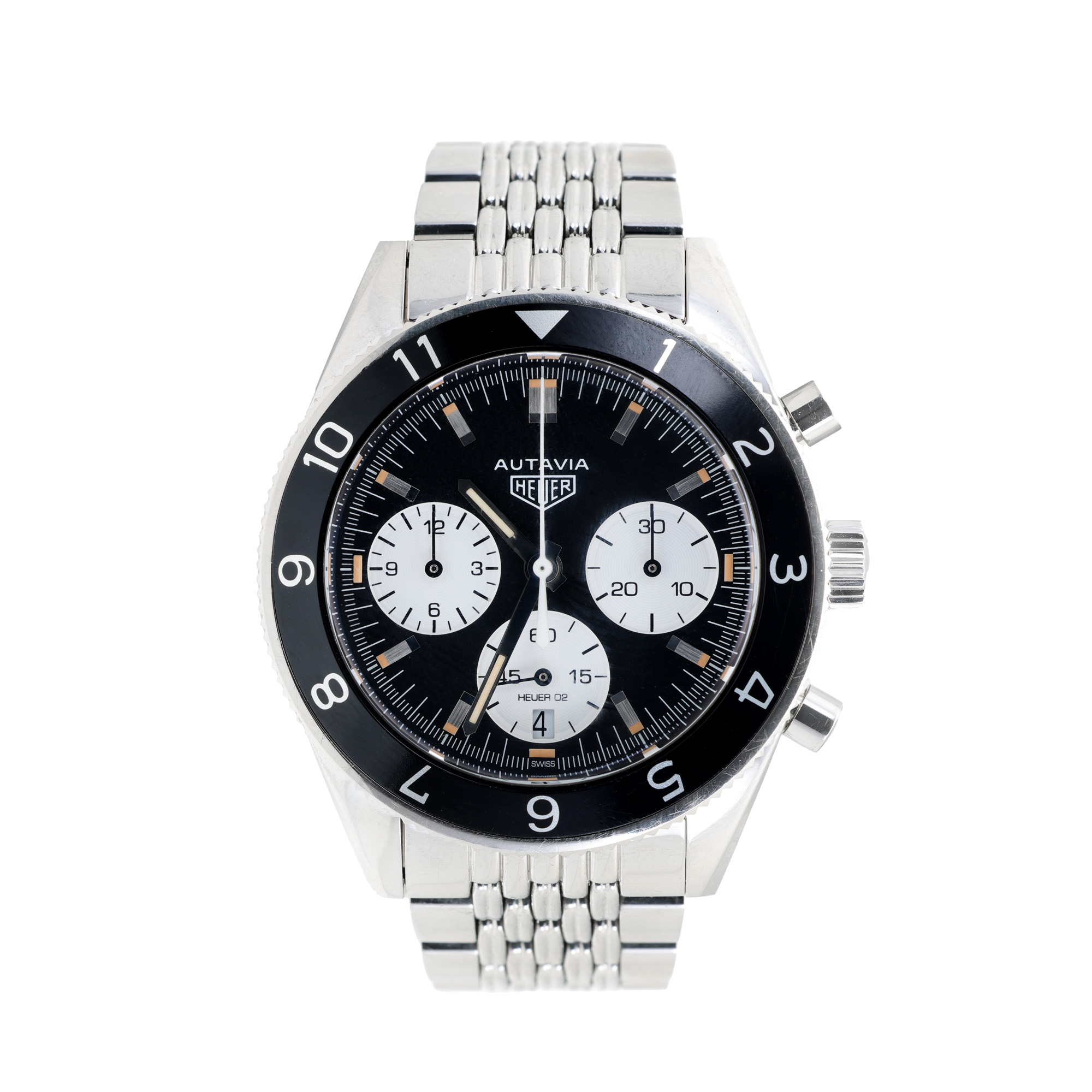 Ceas Tag Heuer Autavia, de mână, bărbătesc, însoțit de cutia originală, card de garanție și manual de instrucțiuni