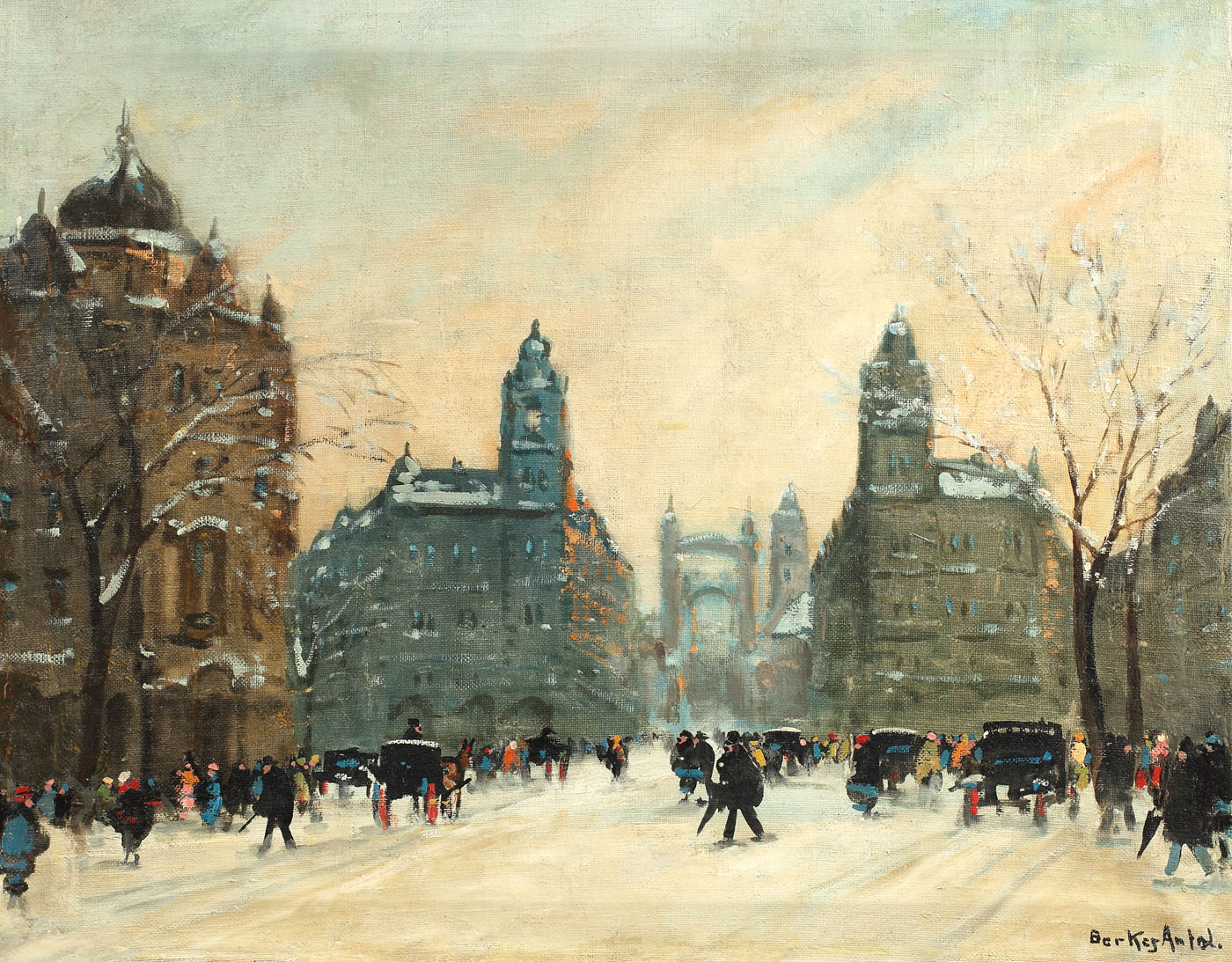 Winter in Budapest
