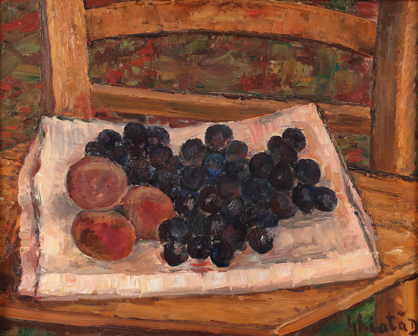 Grapes and Peaches