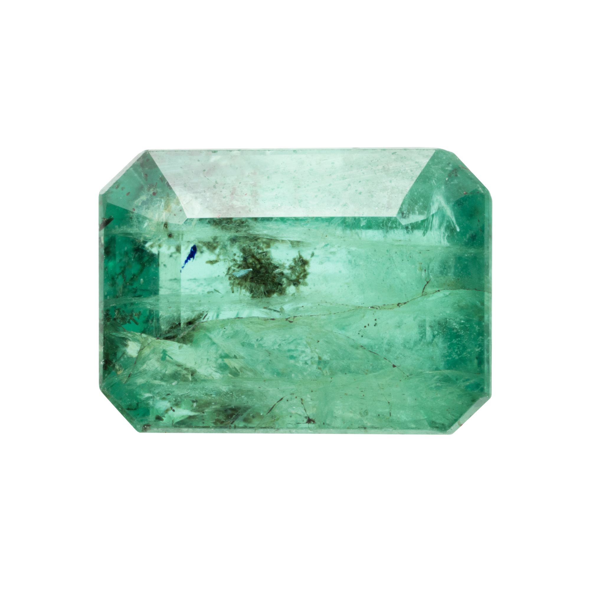 Emerald Cut Emerald, Approx. 0.94 ct., accompanied by IGI Gemological Certificate