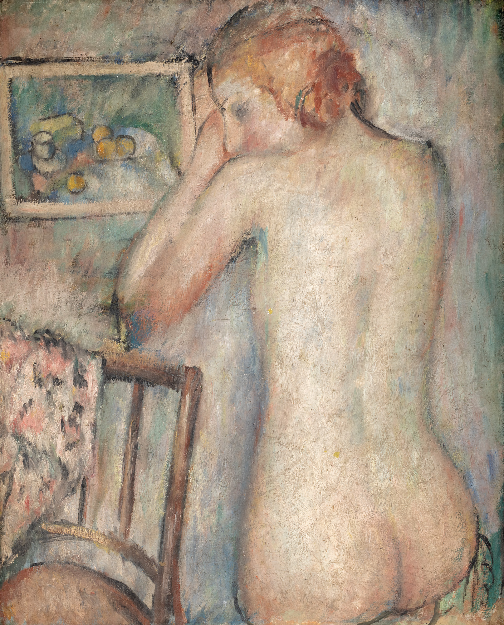 Nud cu spatele