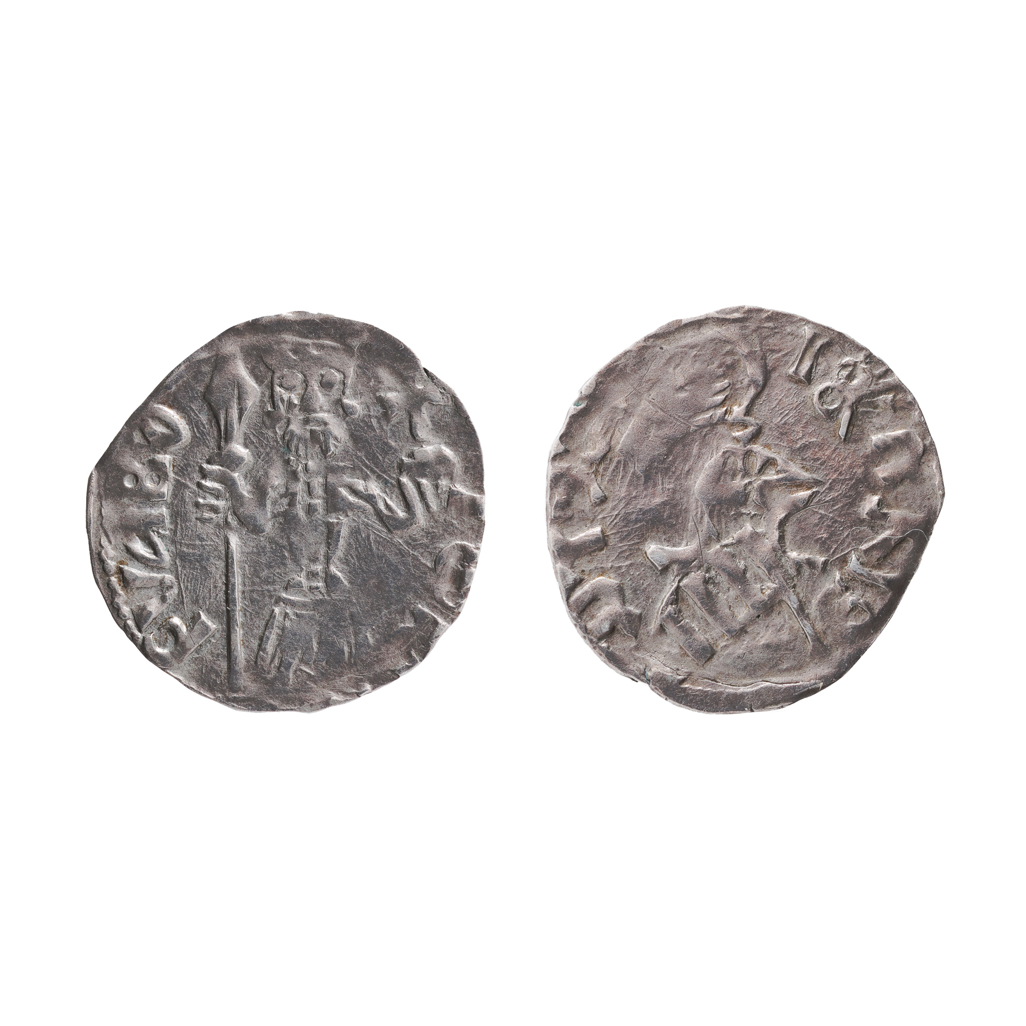Ducat Coin, Mircea the Elder, Wallachia, 1386-1418, Silver