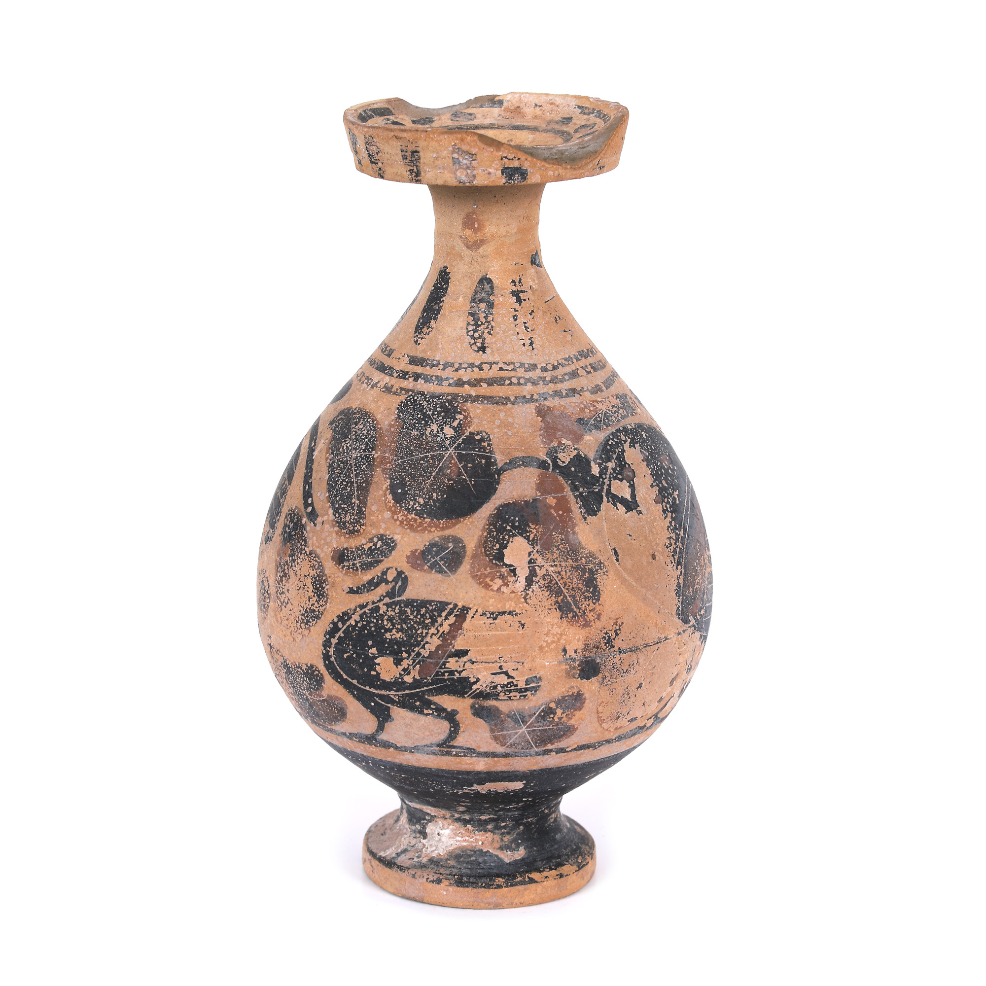 Lekythos corintic, sfârșitul sec. VII î.e.n.