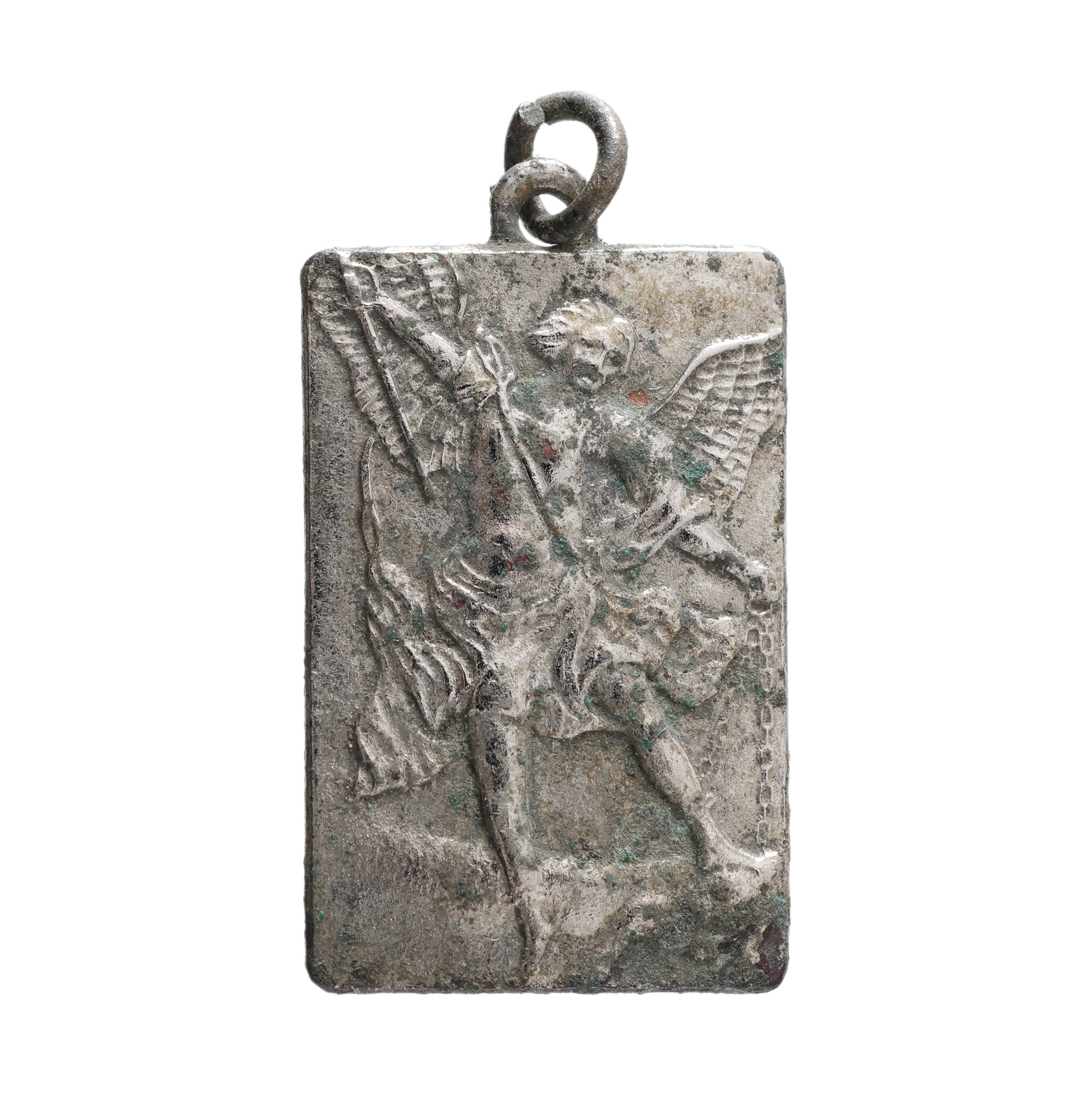 Medalion ”Ajutorul Legionar”, cca. 1940, varianta rară din argint
