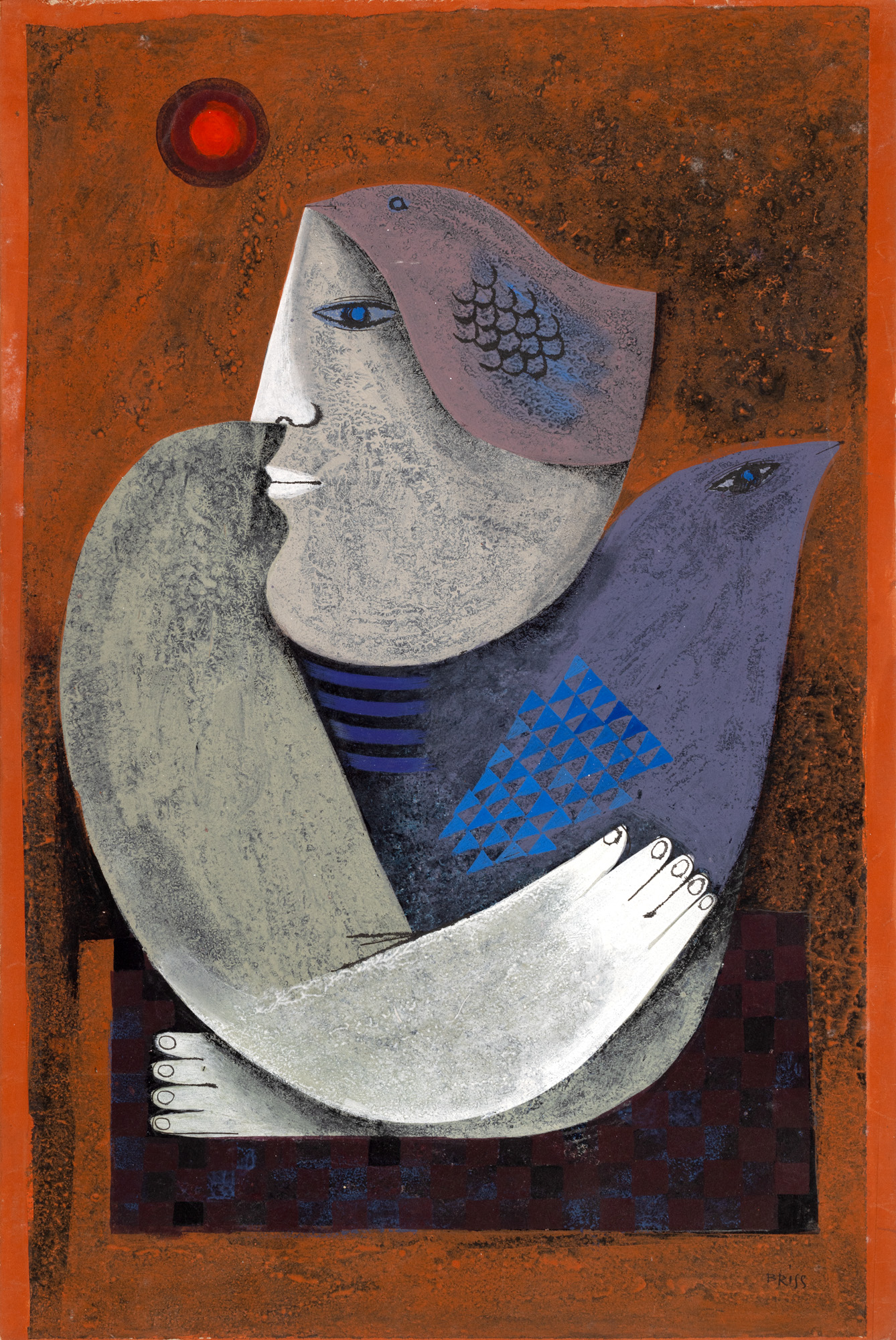 L'oiseau bleue