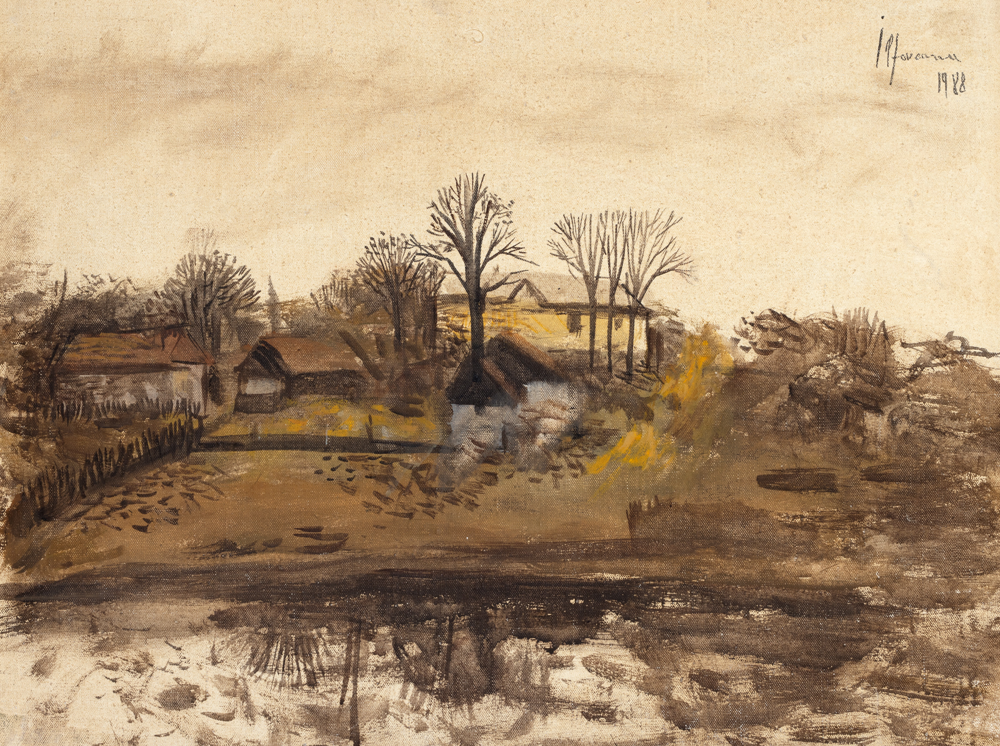 Landscape from Rădești