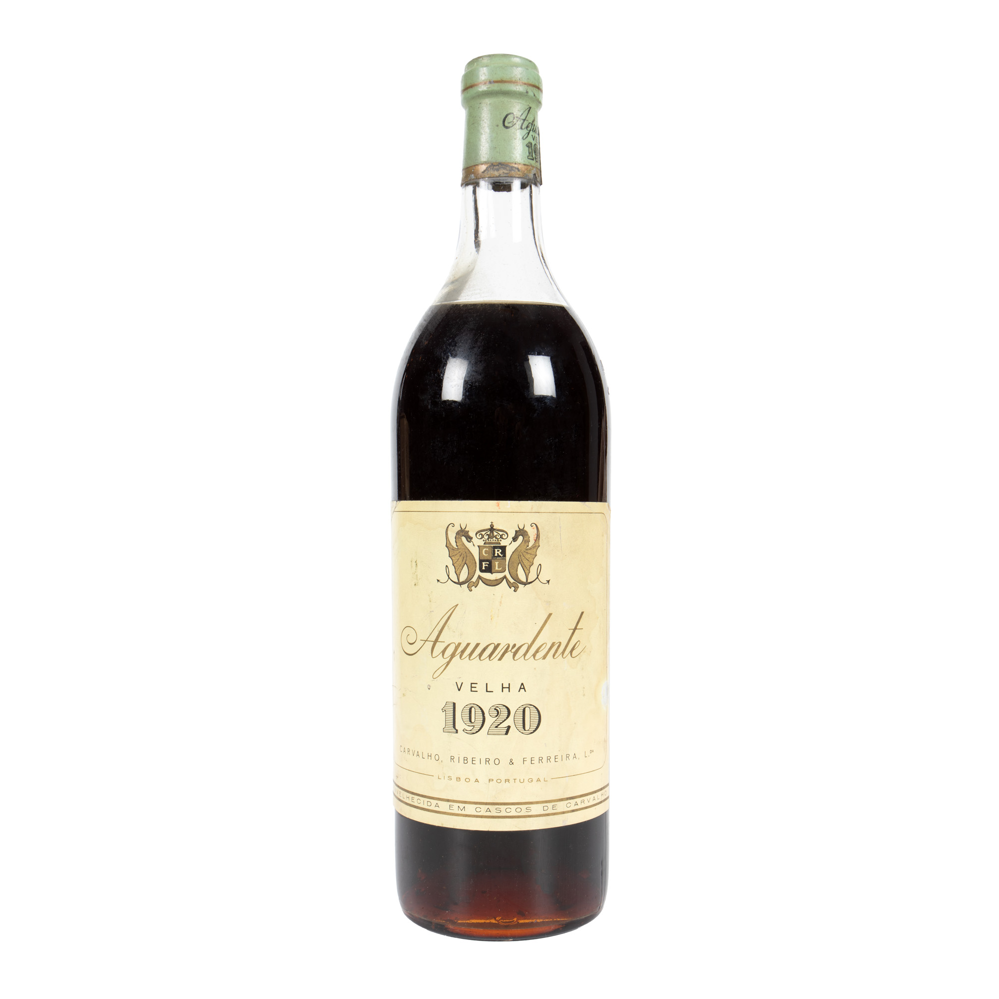 Grappa Brandy, Carvalho Ribeiro Ferreira, circa. 1920, 1st x 0.75l