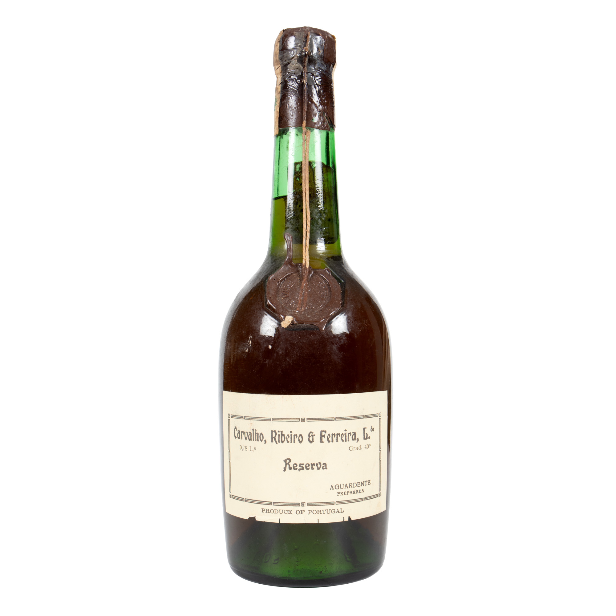 Grappa Brandy, C.R. Ferreira Reserve, cca. 1970-1980, 1st x 0.78l