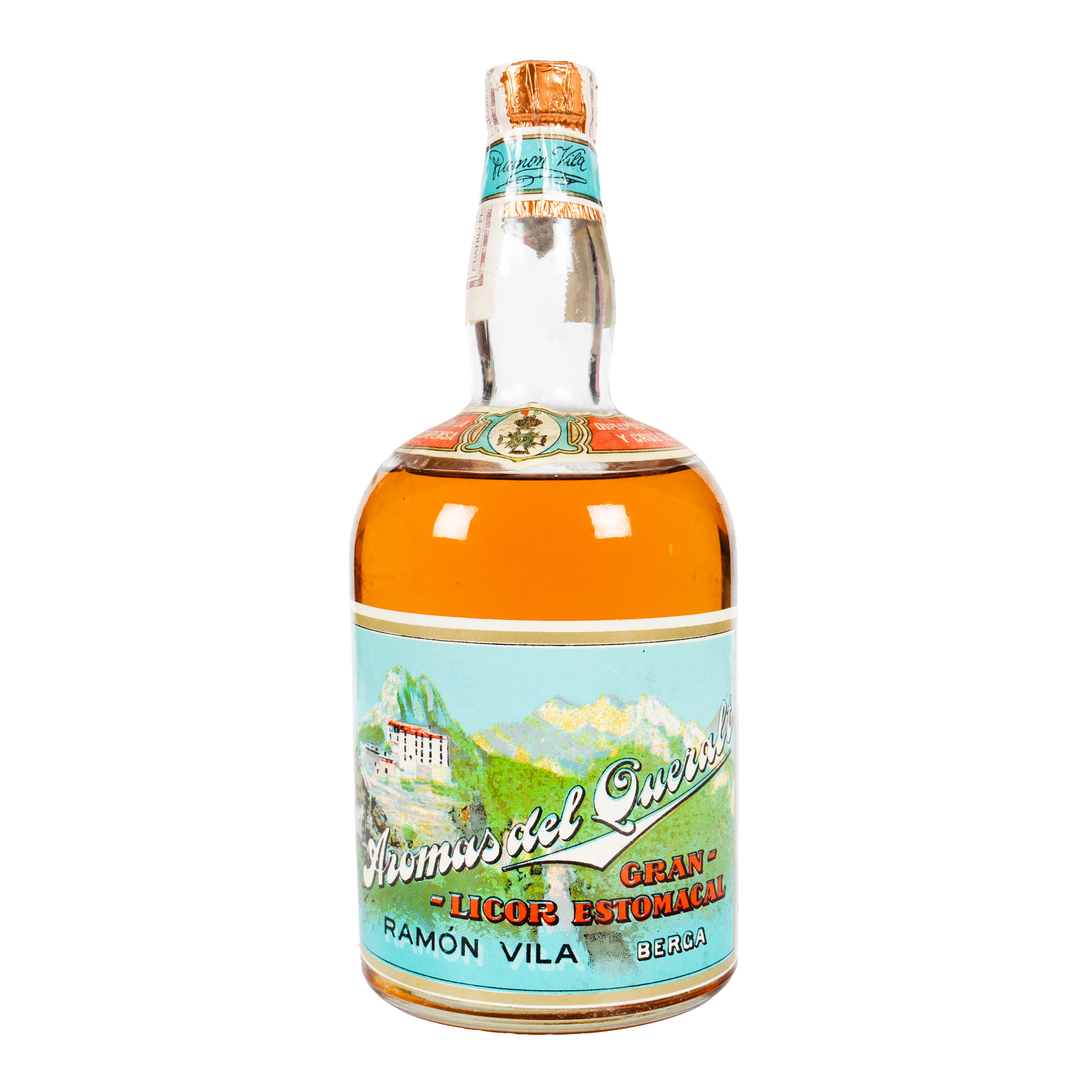 Aromas Del Queralt Liqueur Ramon Vila, circa 1960, 1st x 0.75l