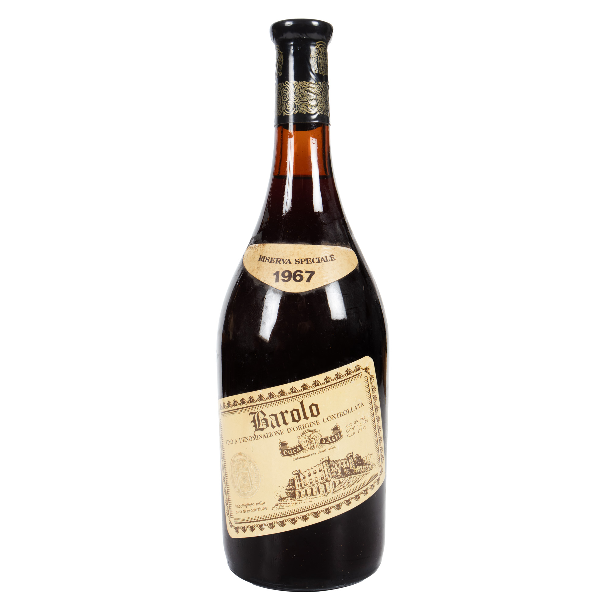 Barolo Duca D'Asti Riserva Speciale, 1967, 1st x 0,72l