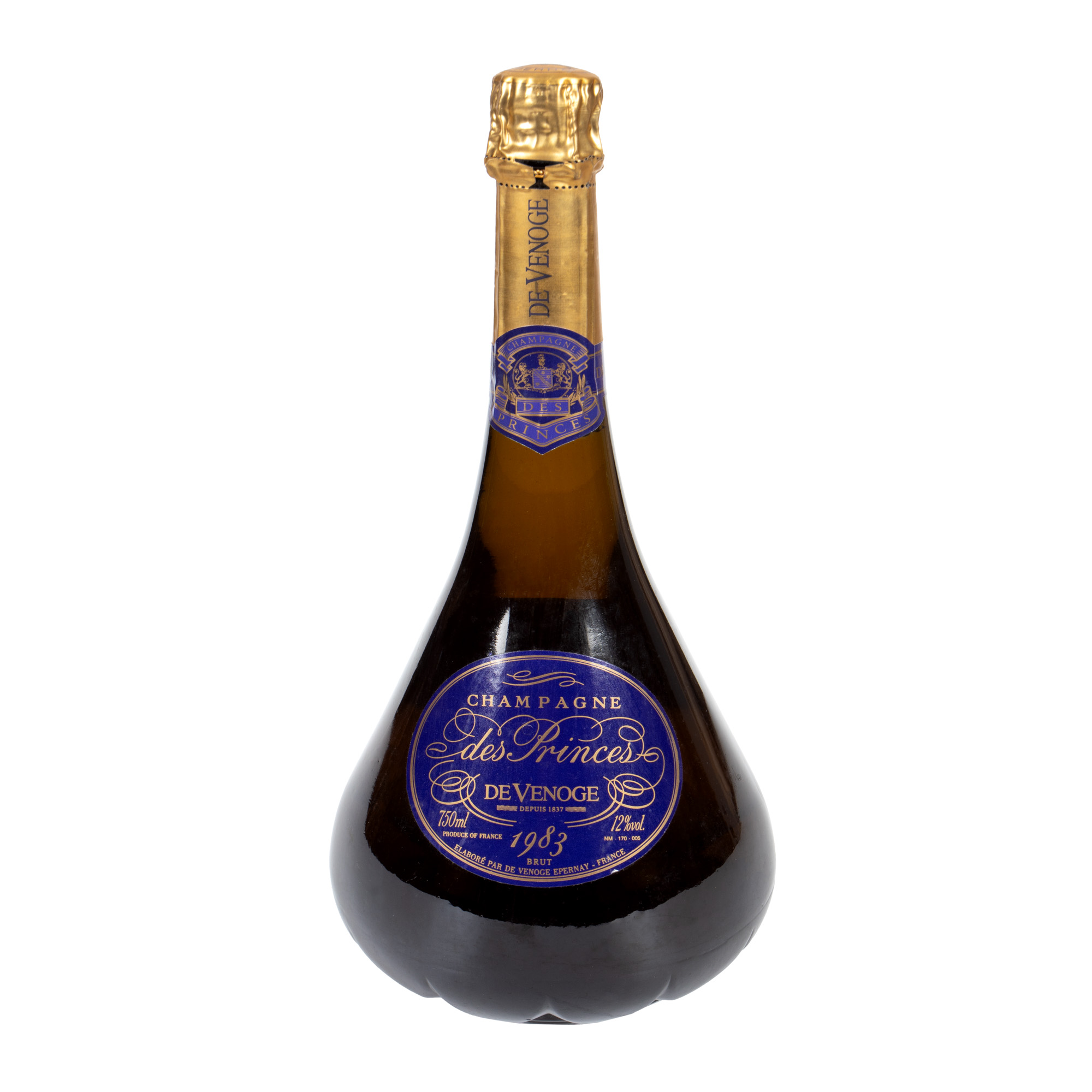 Champagne Des Princes, De Venoge, 1983, 1st x 0,75l