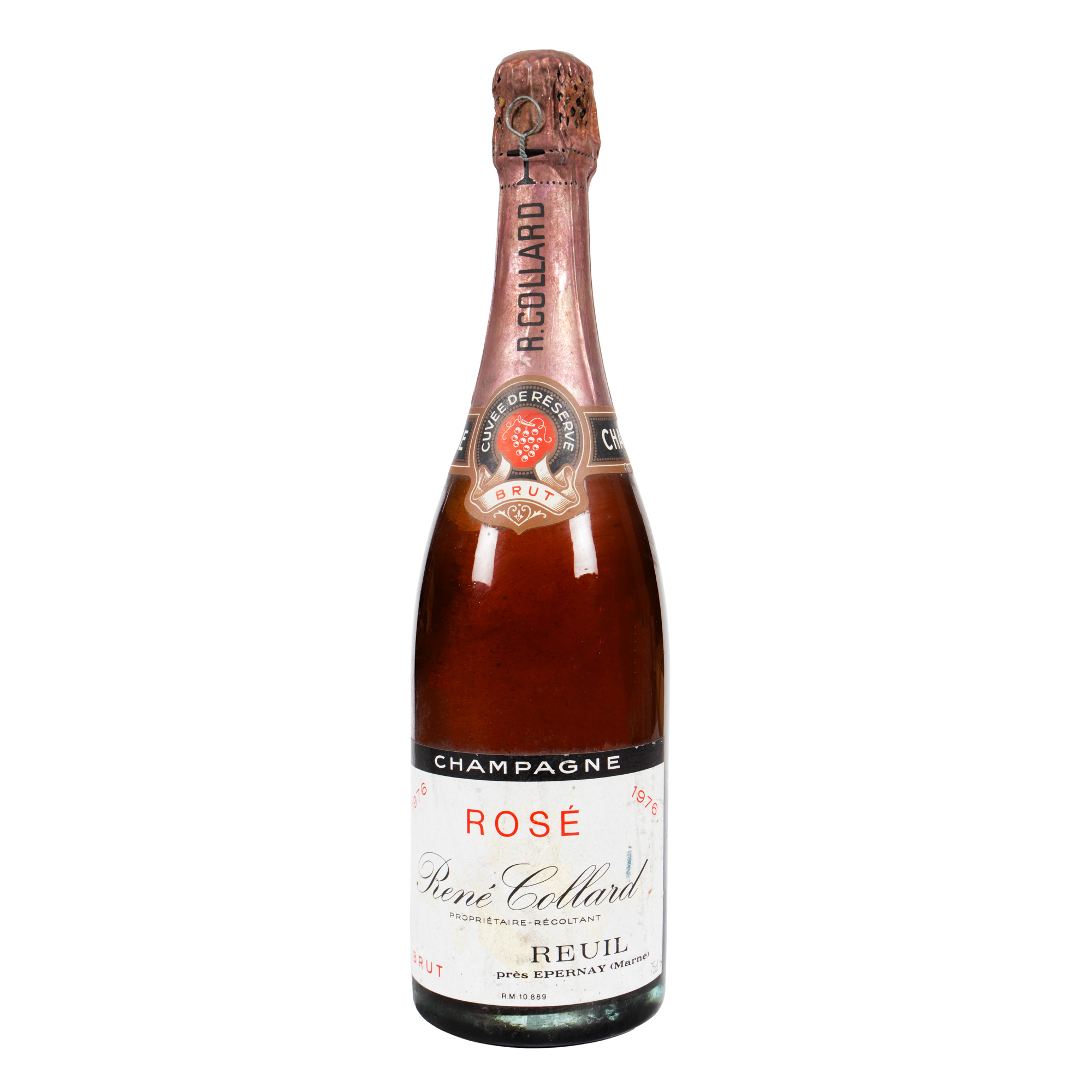 Champagne Rosé René Collard, Cuvée de Réserve Reuil, 1976, 1st x 0,75l