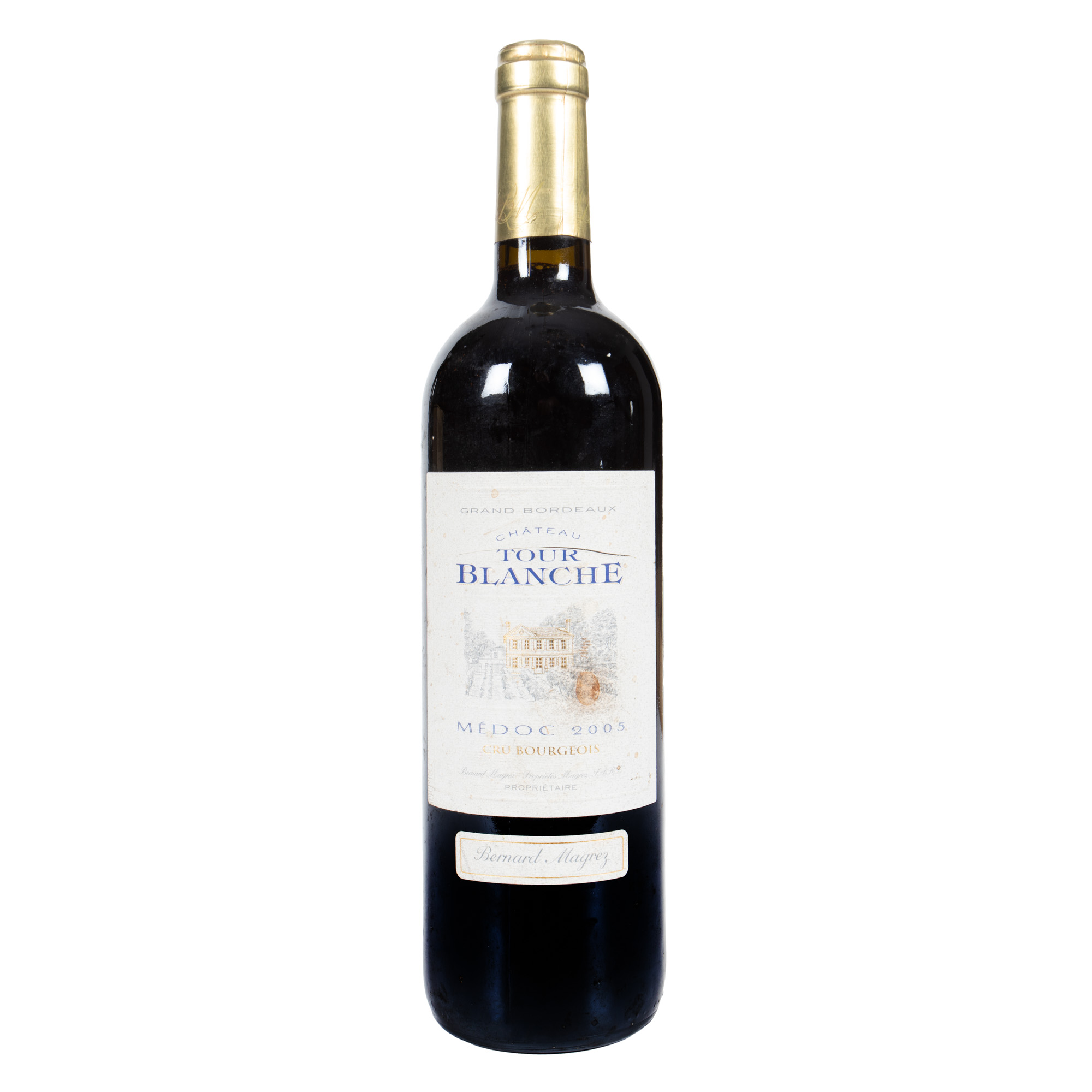 Château Tour Blanche, Médoc Cru Bourgeois, Bernard Magrez, 2005, 1st x 0,75l