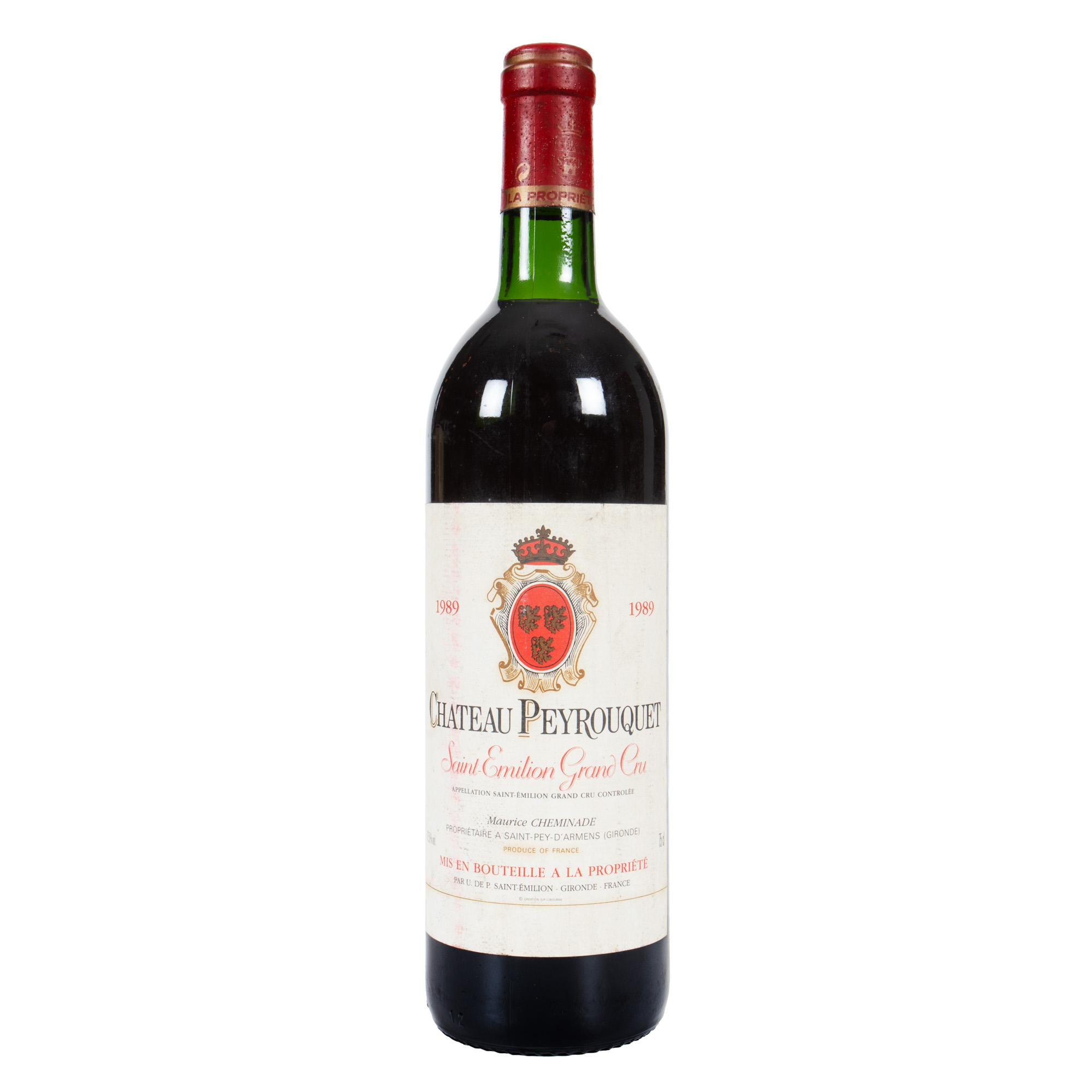 Château Peyrouquet, Saint-Émilion Grand Cru, 1989, 1st x 0,75l