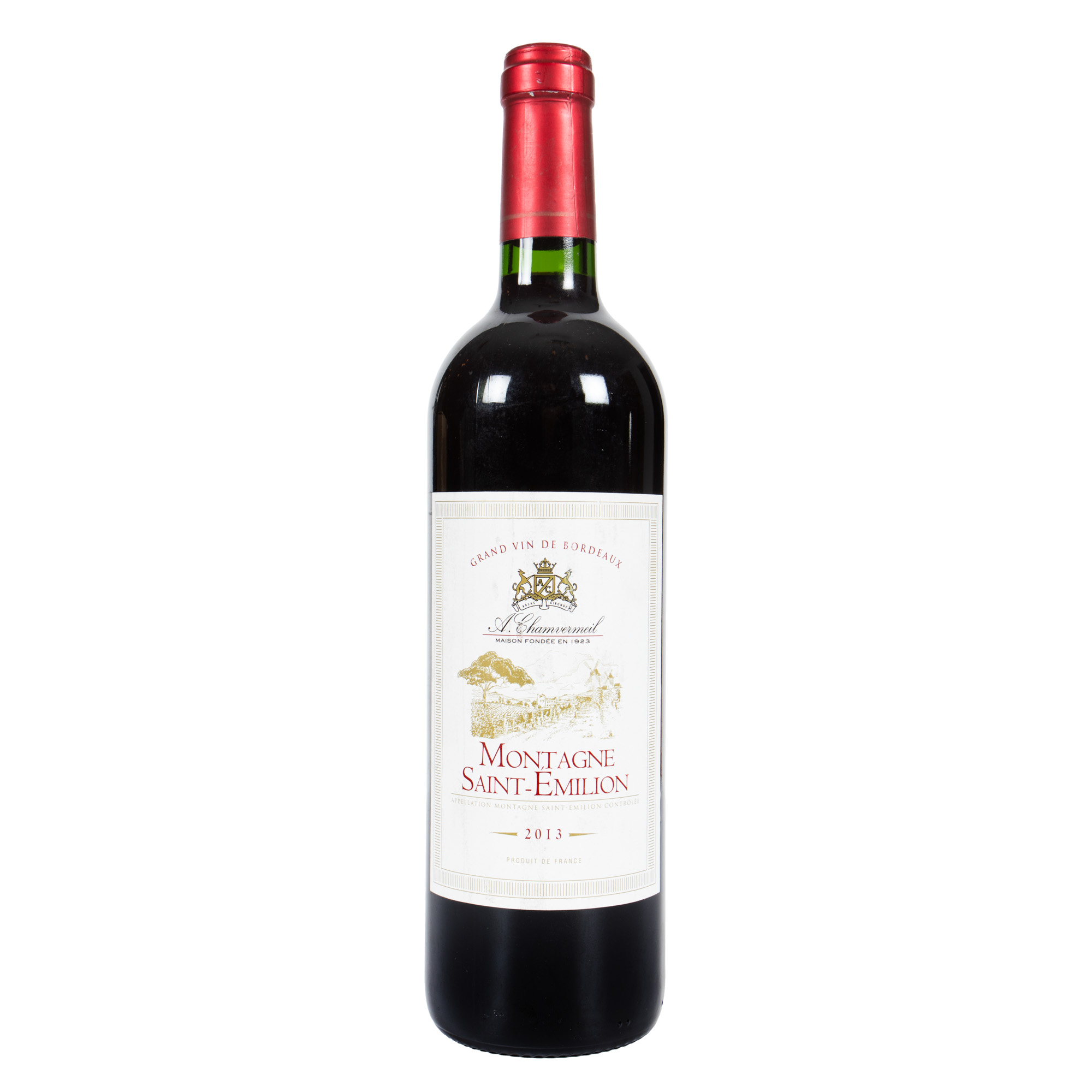 Chamvermeil Montagne Saint-Émilion, 2013, 1st x 0,75l