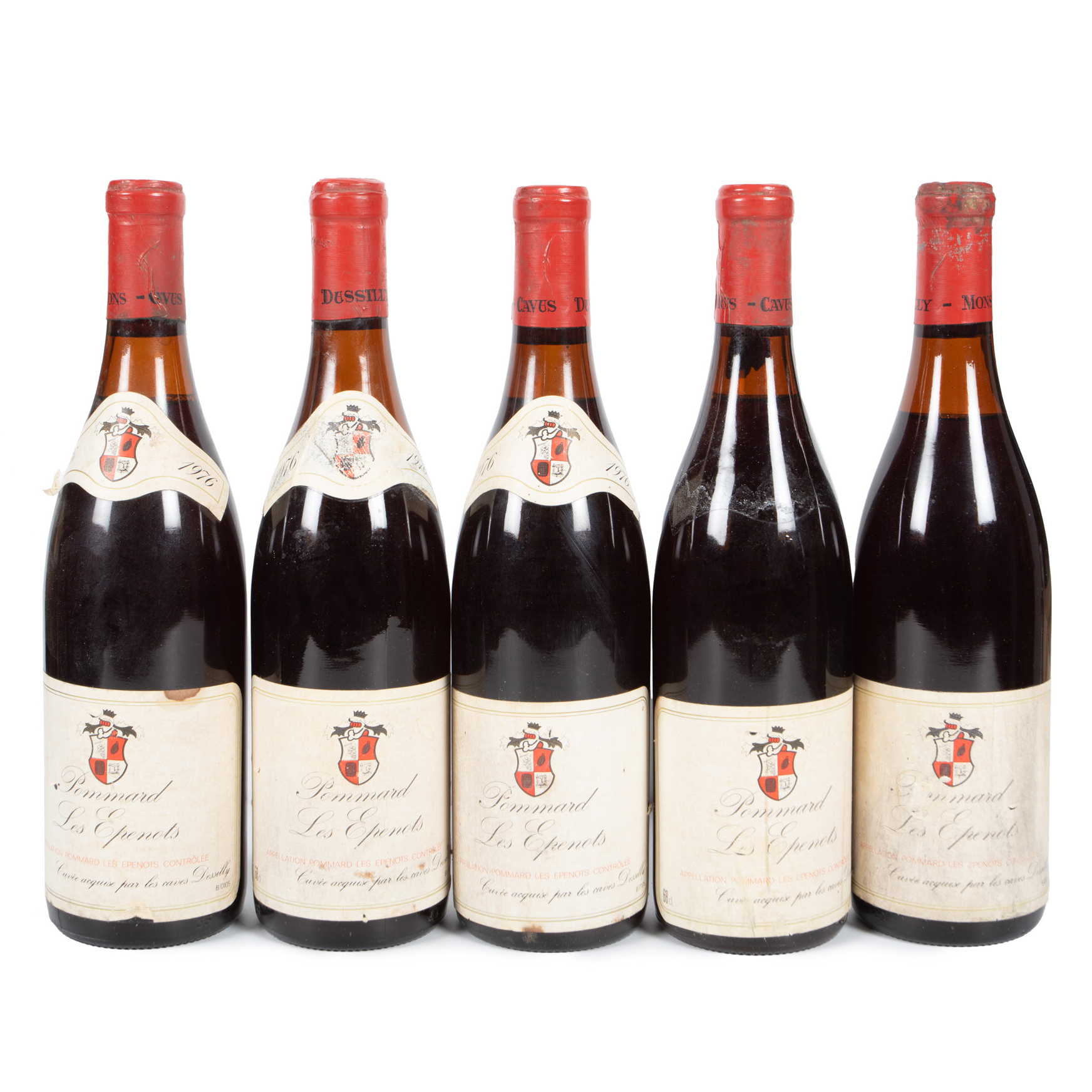 Pommard, Les Epenots, 1976, 5st x 0,75l