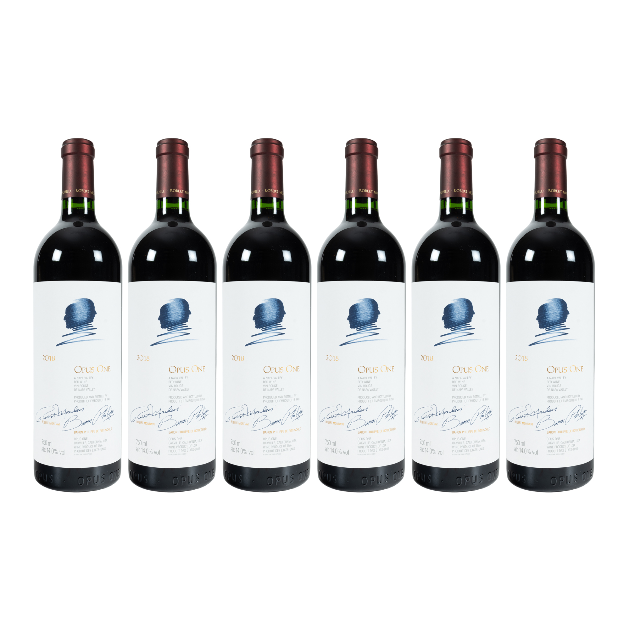 Opus One, Napa Valley, Oakville, 2018, 6st x 0,75l