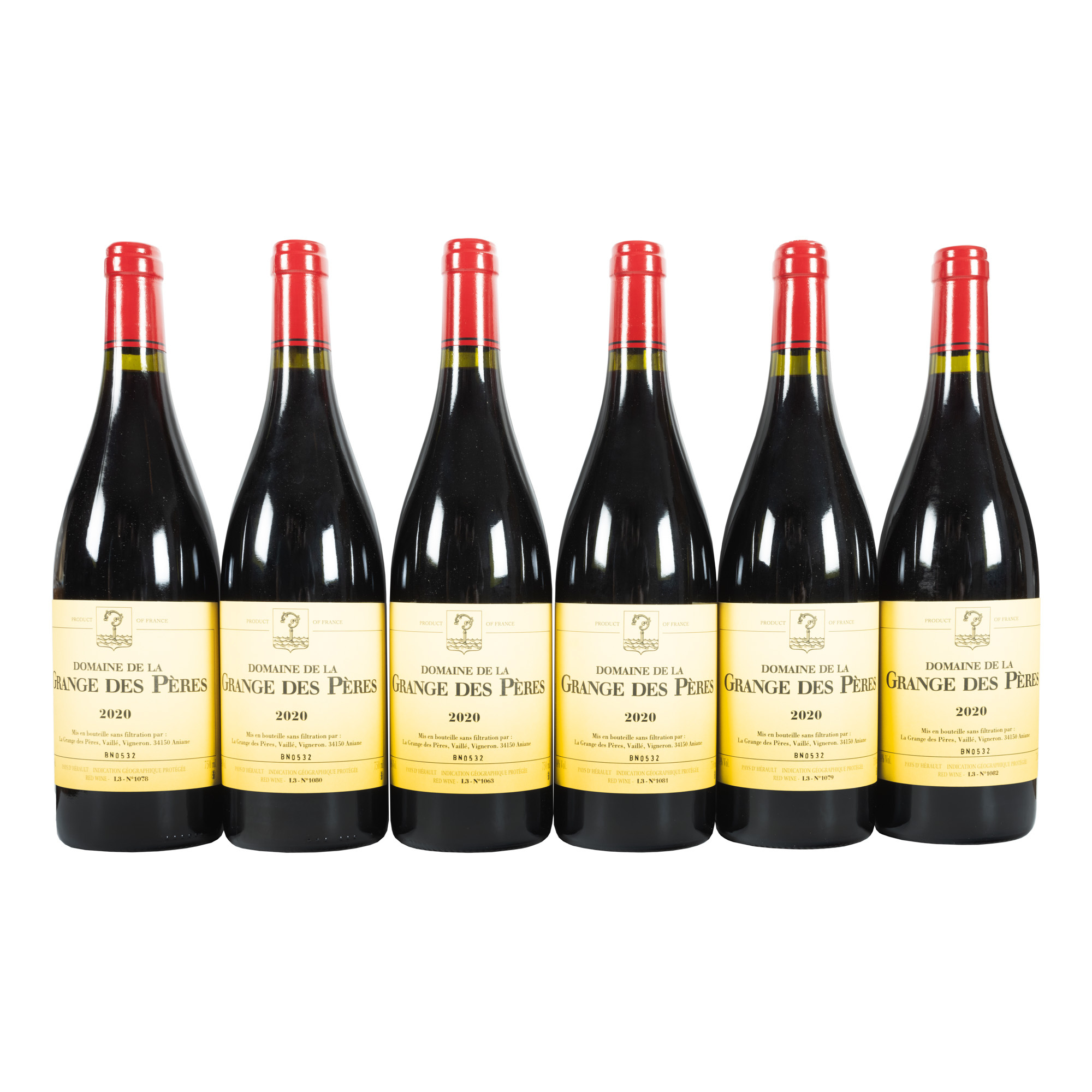 Grange Pères Pays Hérault, 2020, 6st x 0,75l