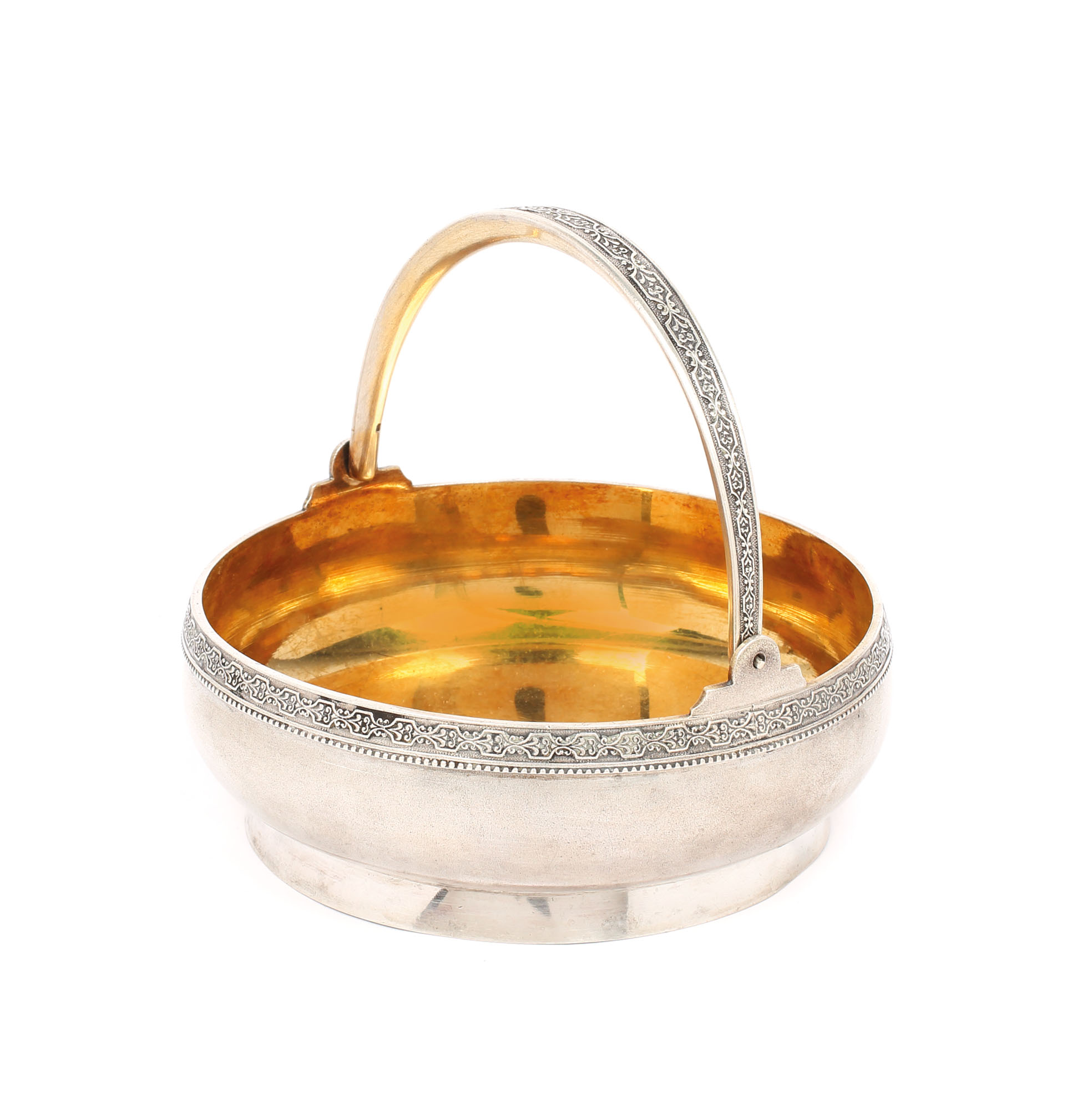 Silver candy bowl