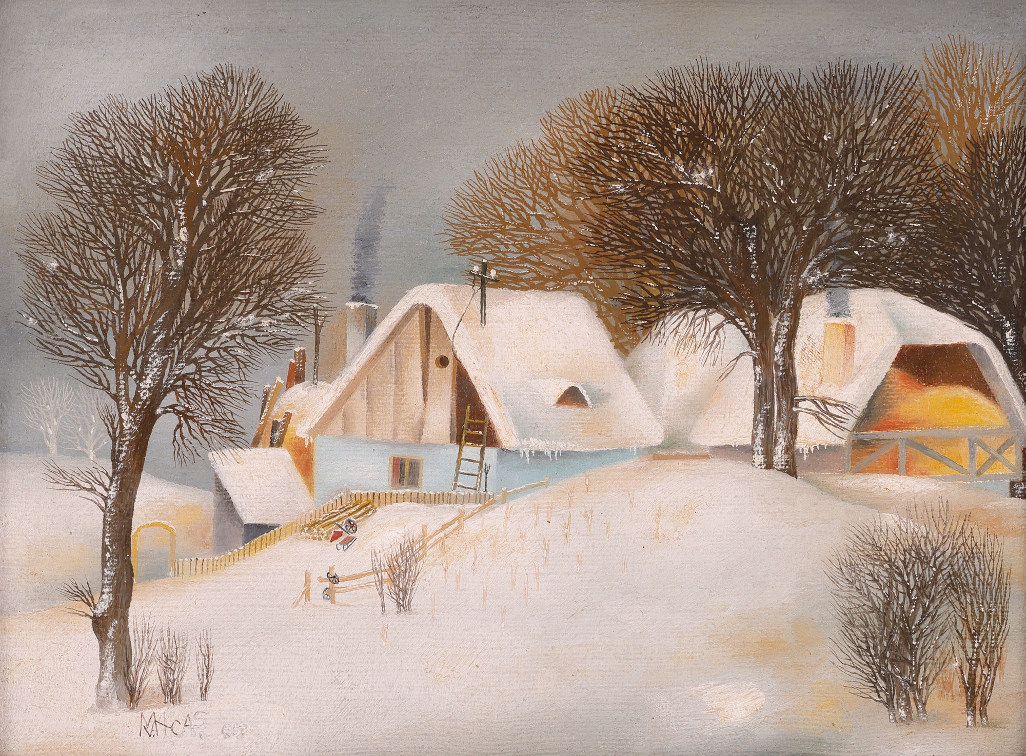 Winter in the Village