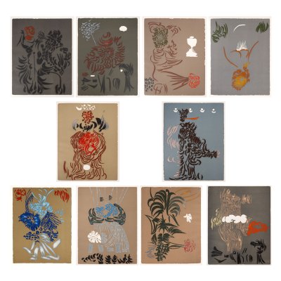 L'Archangelique (mapă cu 10 gravuri)