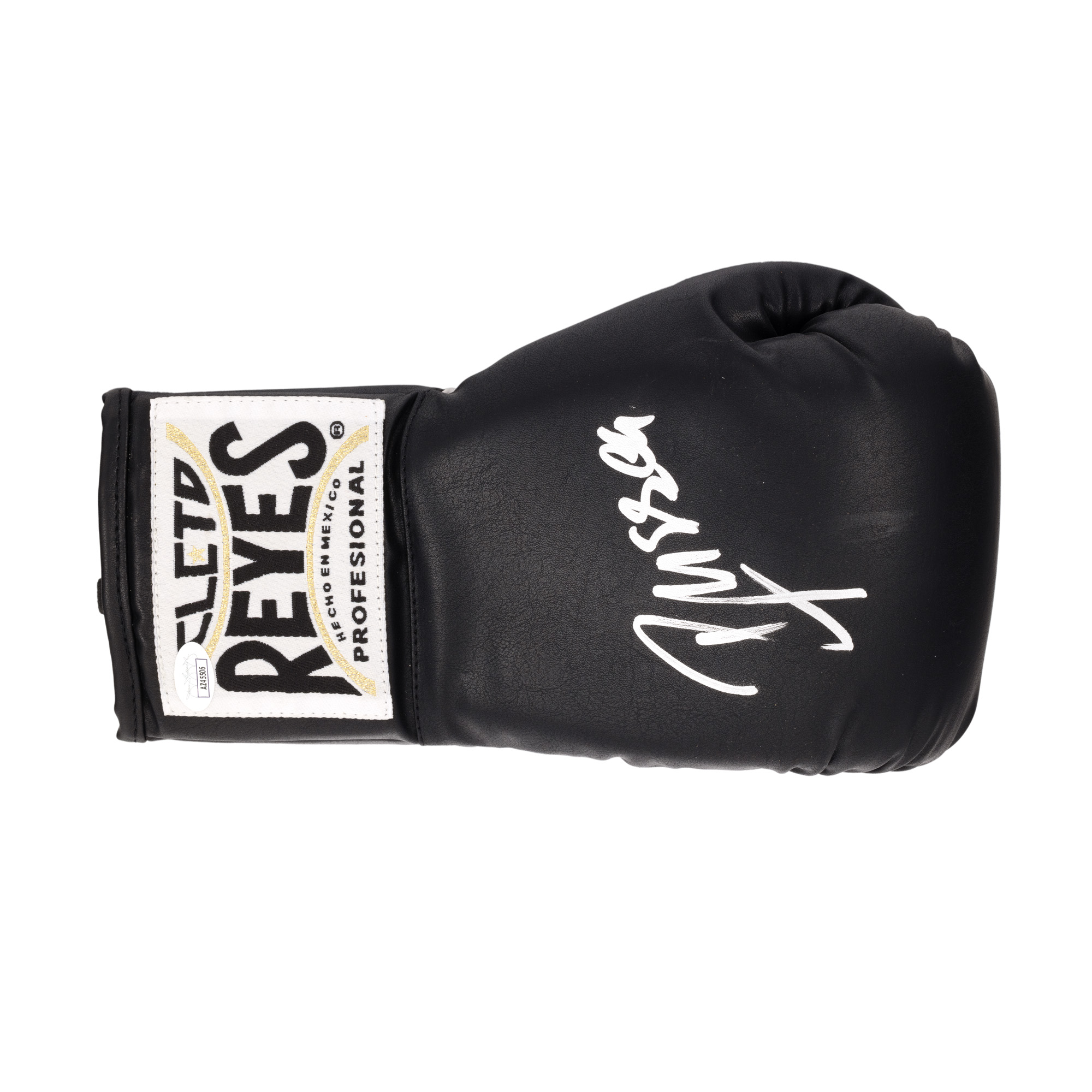 Boxing glove with Russell Crowe's holograph signature, for the movie "Cinderella Man"