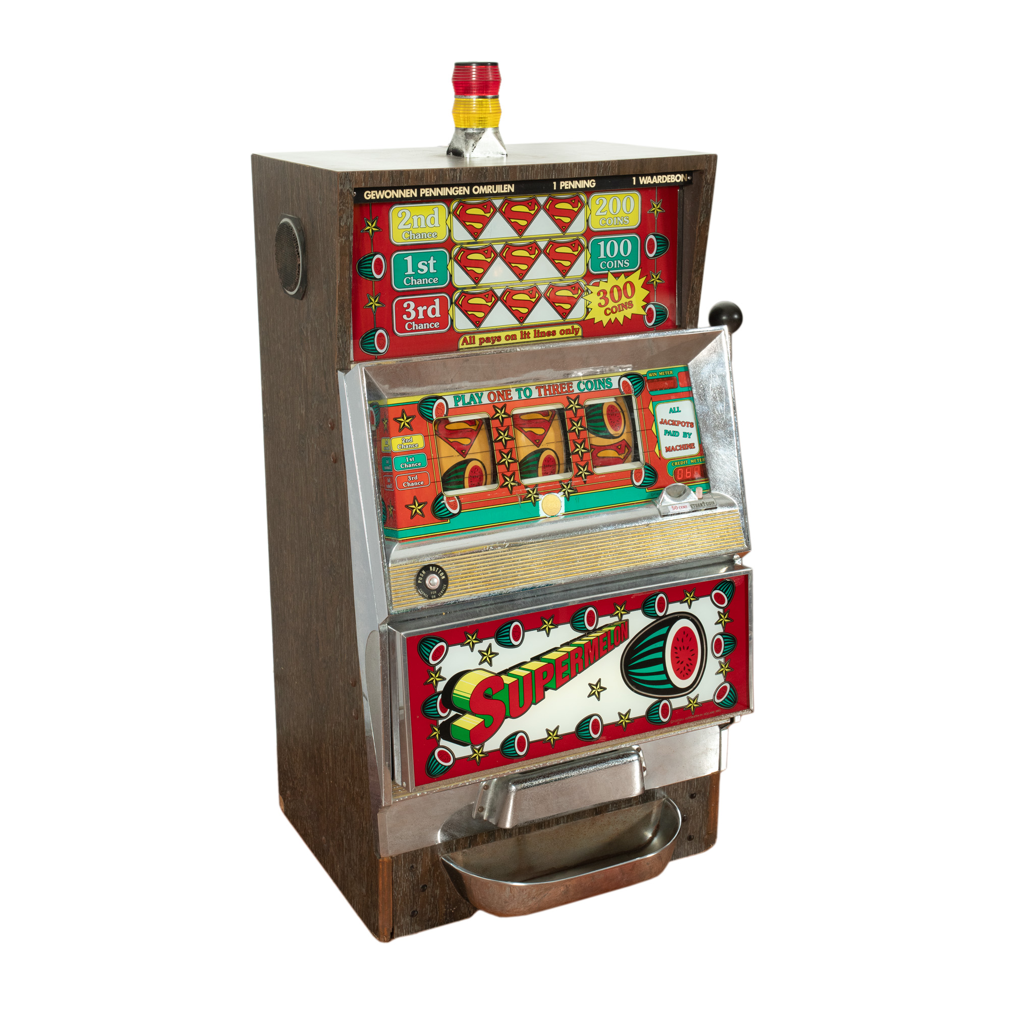 Slot machine, Bally Supermelon, 1992, in working condition