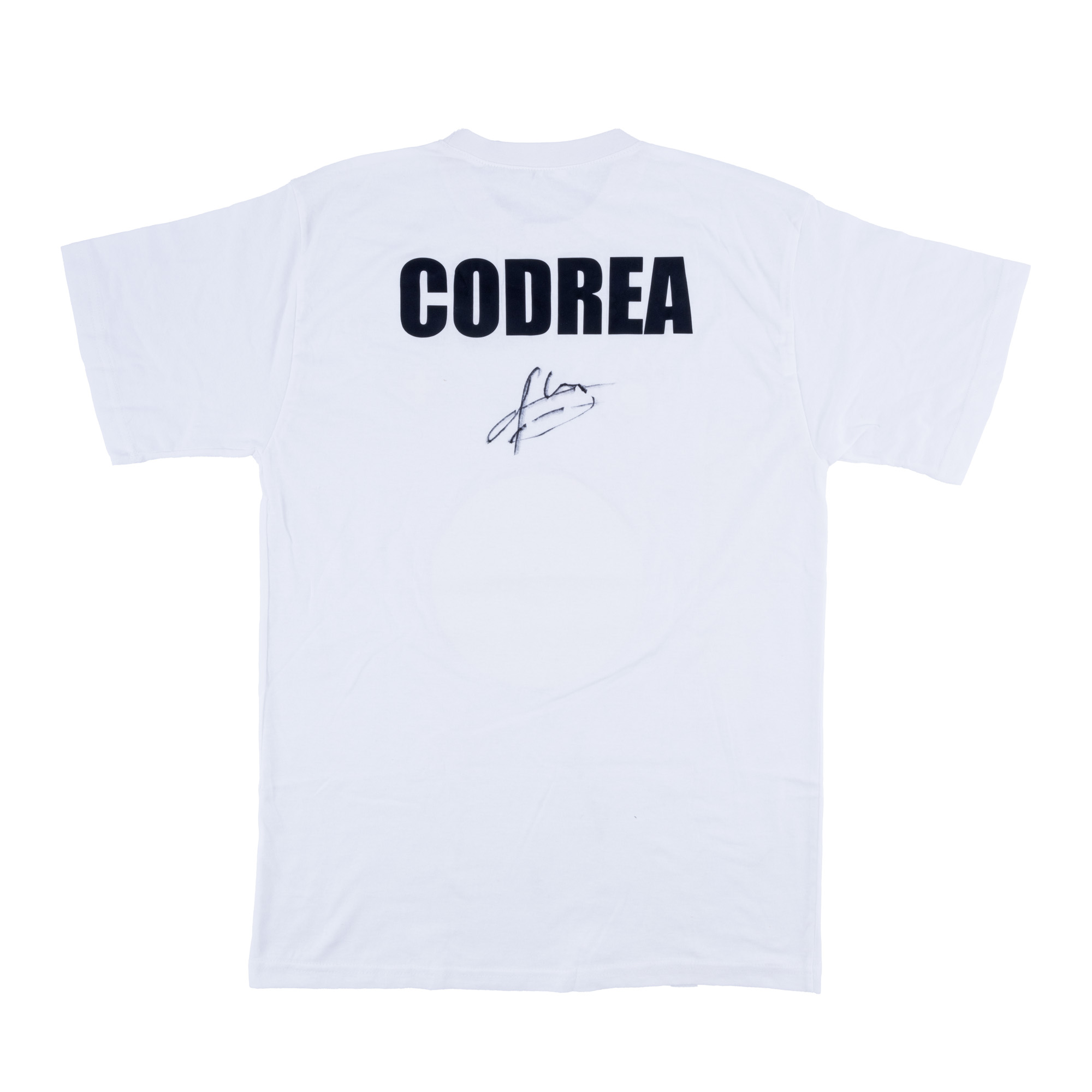 Tricou de colecție „Score for the Red Cross”, cu semnătura olografă a lui Paul Codrea