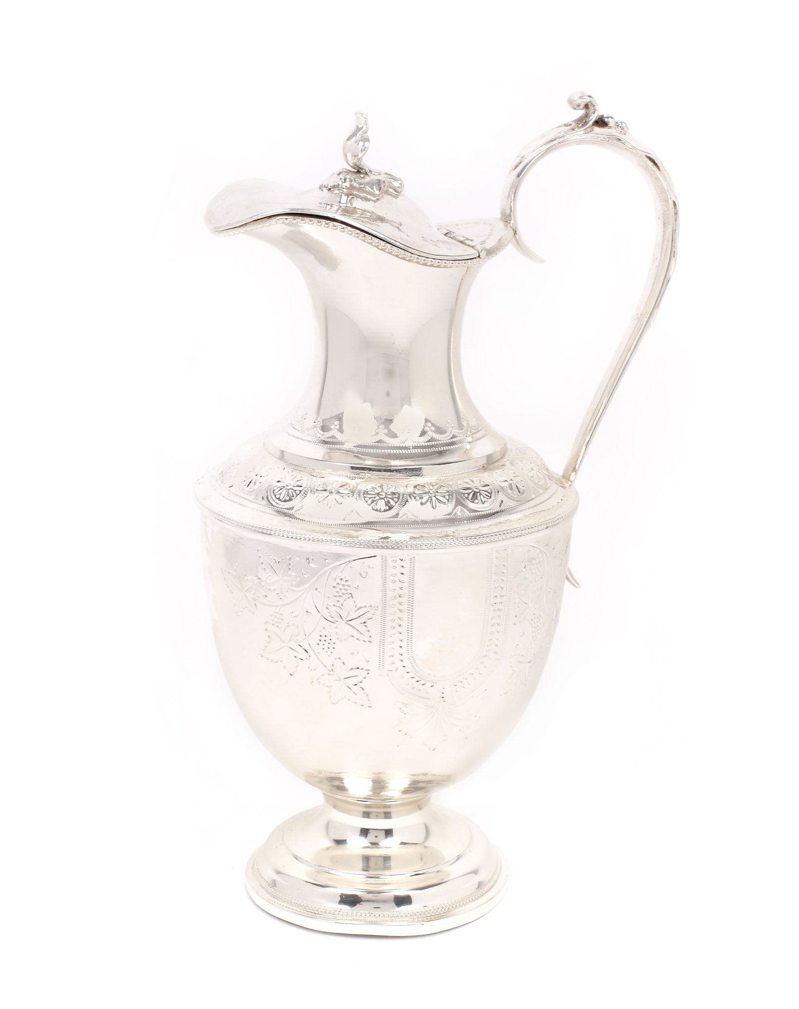 Carafă argintată englezească, cca. 1904