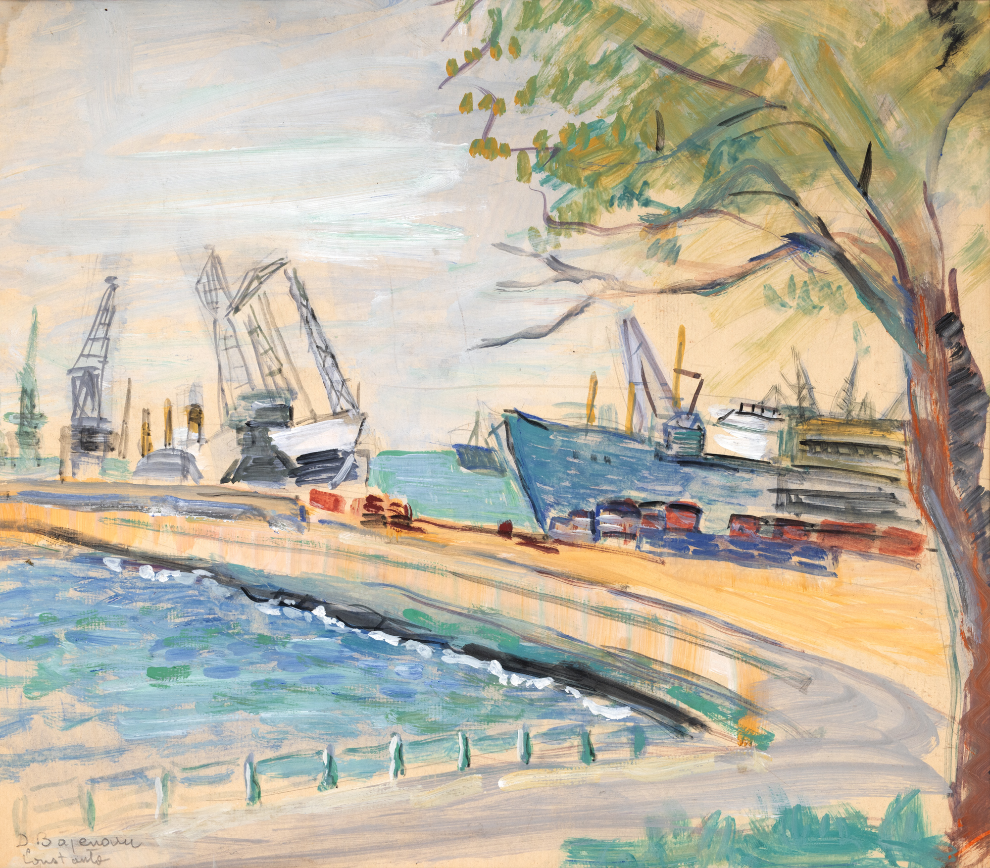 In the Constanța Port