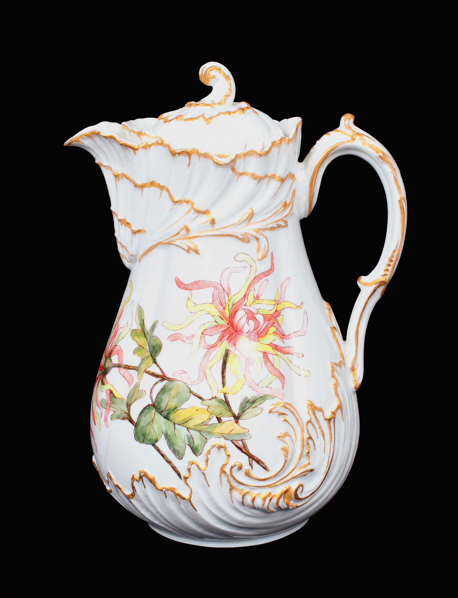 Carafă din porțelan de Limoges, designer Marcel Redon
