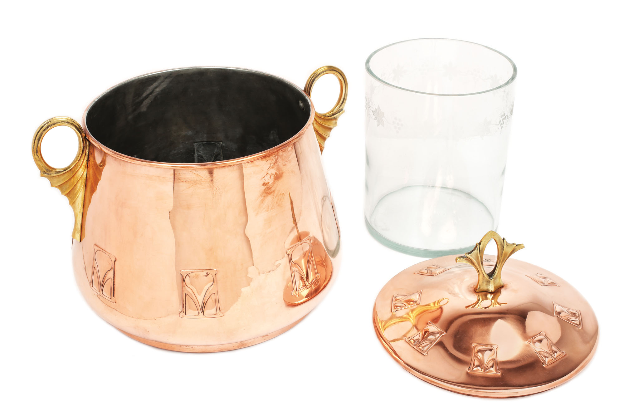 Vas WMF, în stil Art Nouveau, pentru punch, cca. 1900