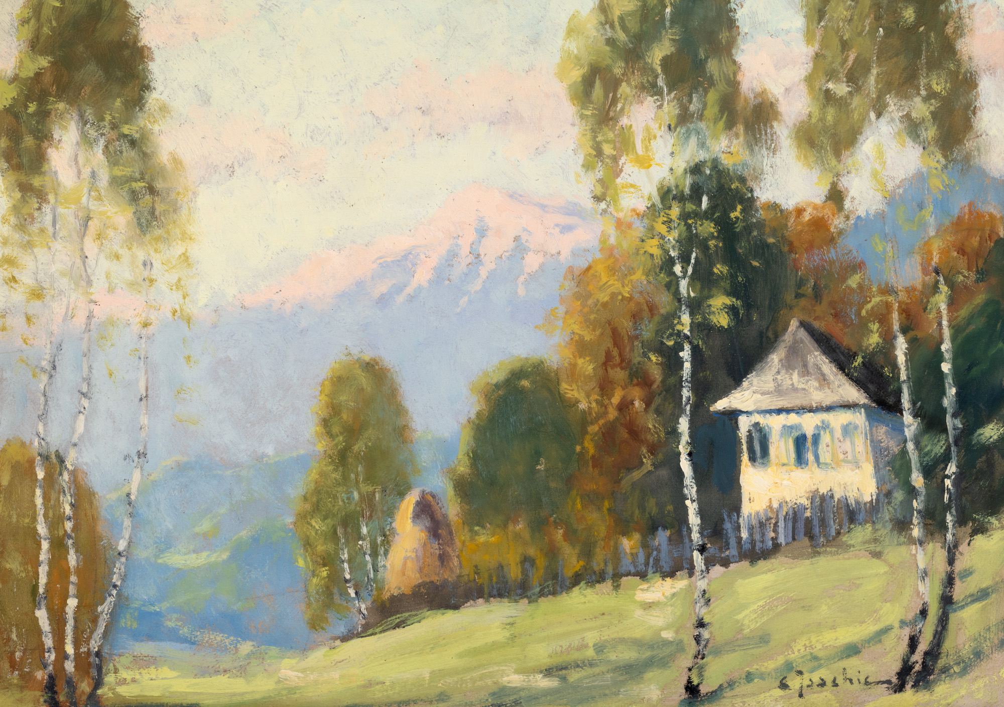 Peisaj pe Grui