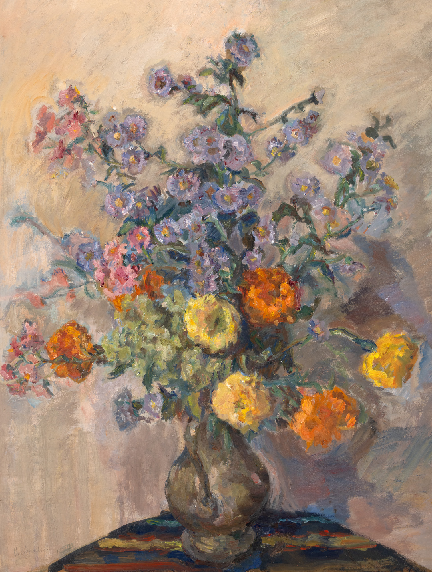 Vase with Carnations