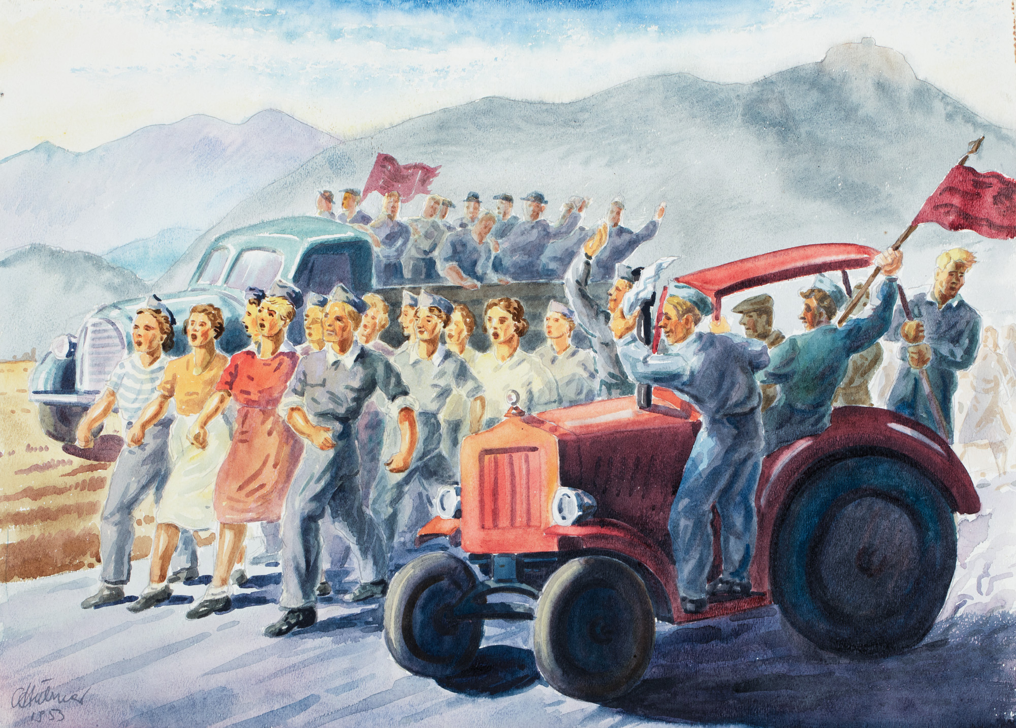 Allegory of Socialist Victory