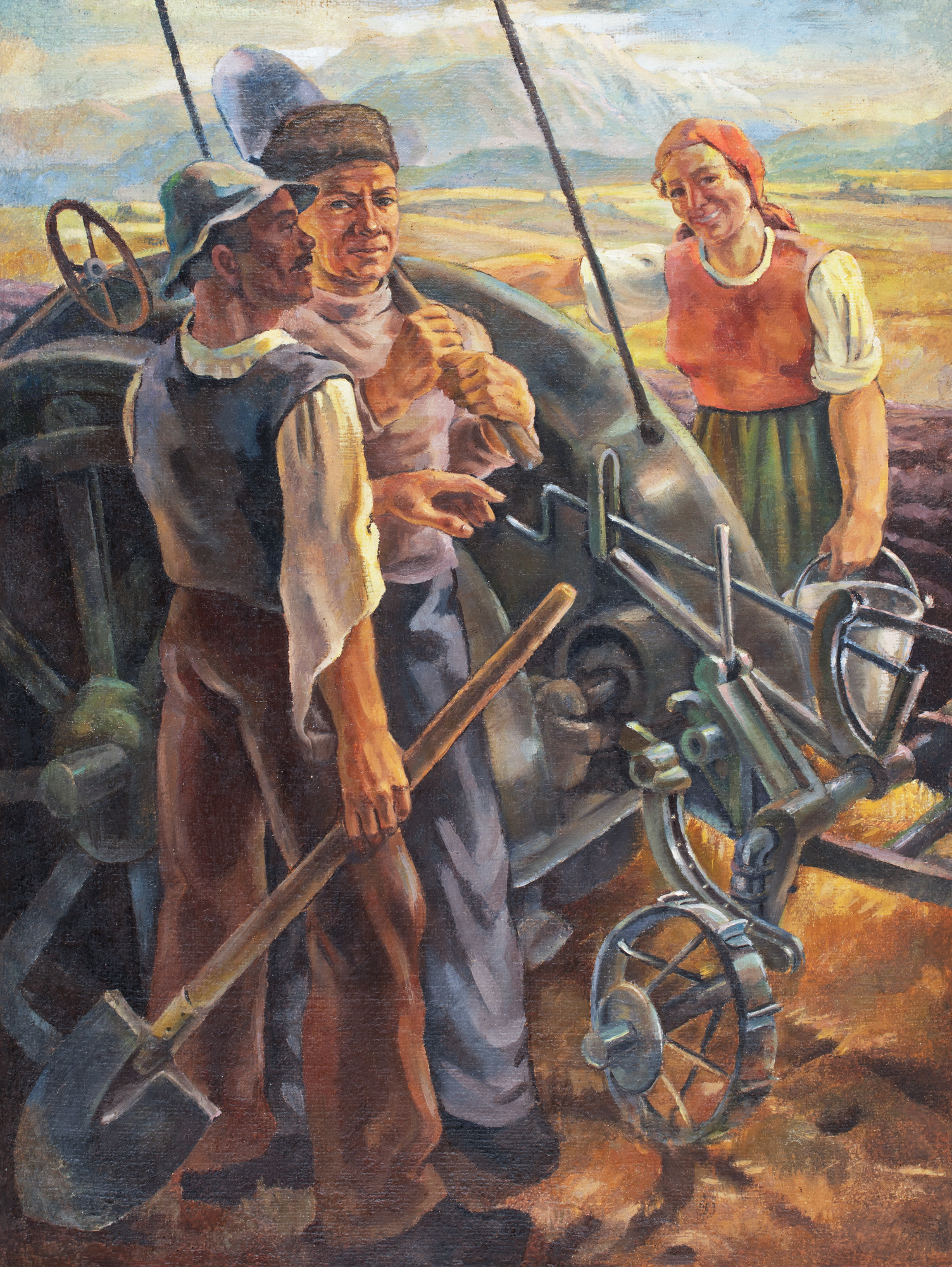 Țărani de vorbă (Mecanizarea agriculturii)