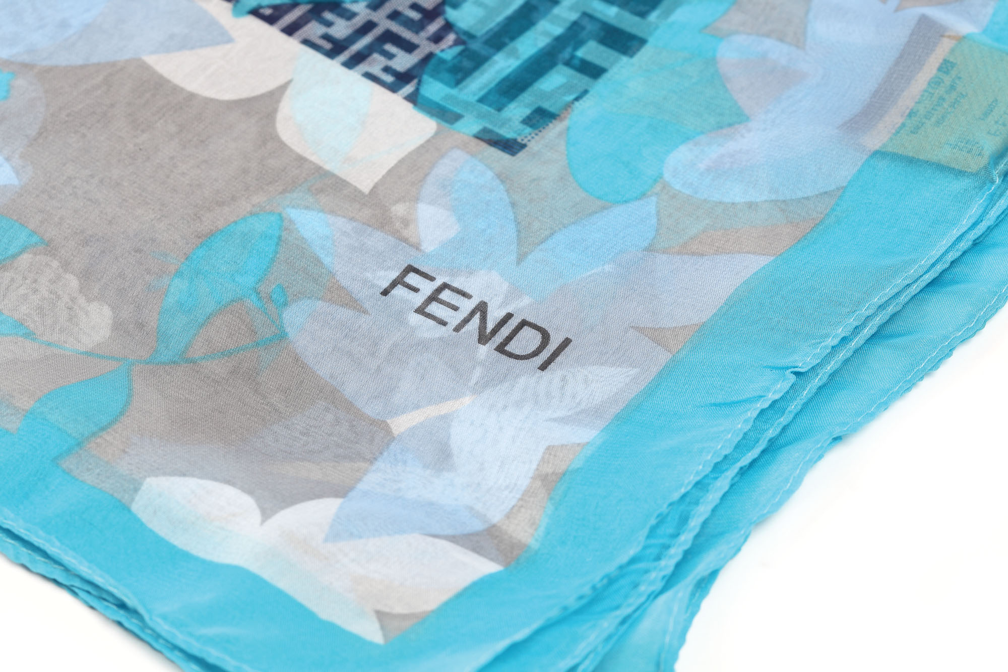 Eșarfă Fendi, din mătase naturală
