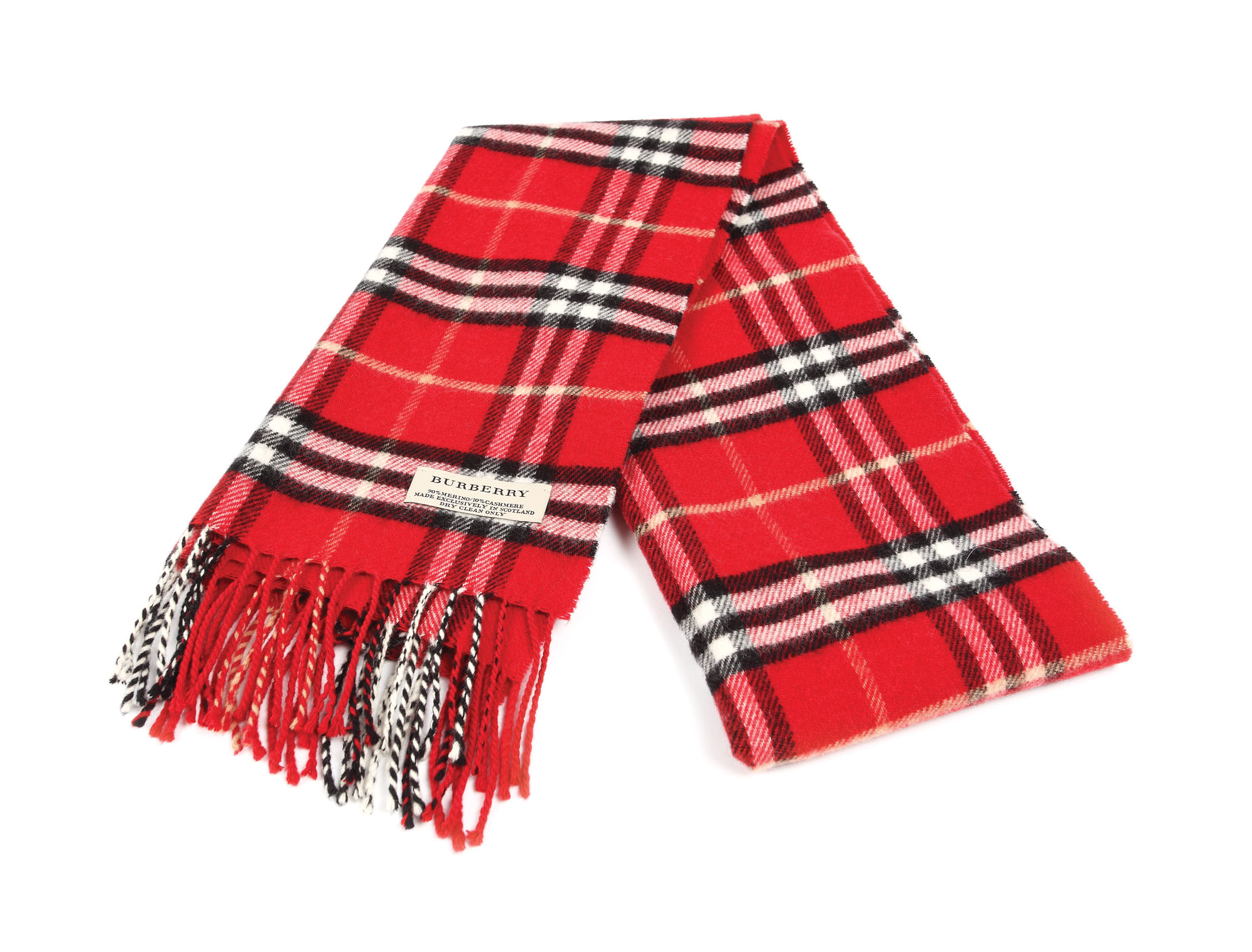 Fular Burberry din lână