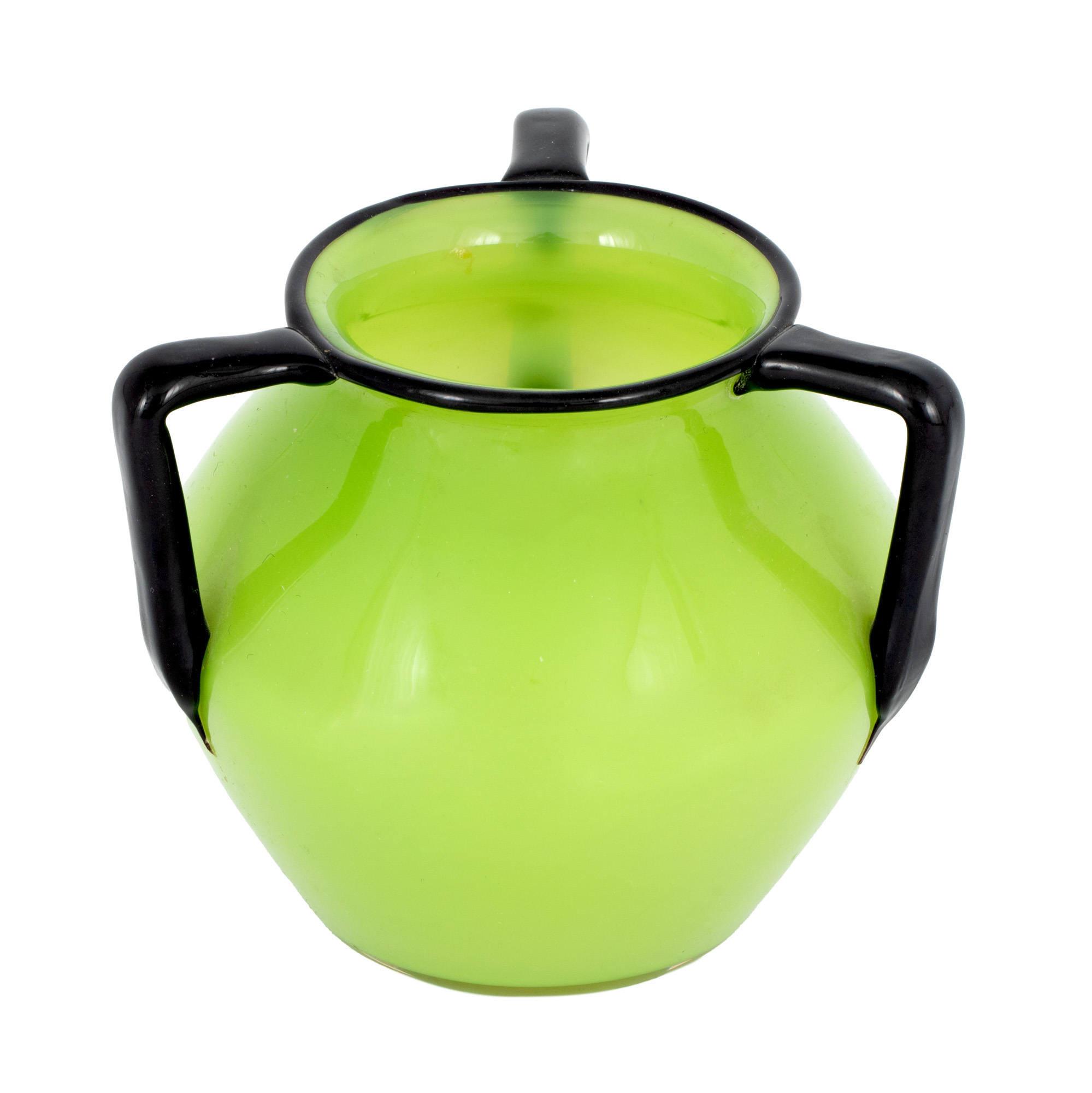 ”Tango” - vas Jugendstil, din sticlă stratificată, design Michael Powolny, cca. 1920