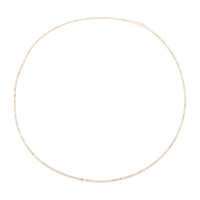 Colier tennis din aur, ornat cu diamante, însoțit de certificat gemologic IGI