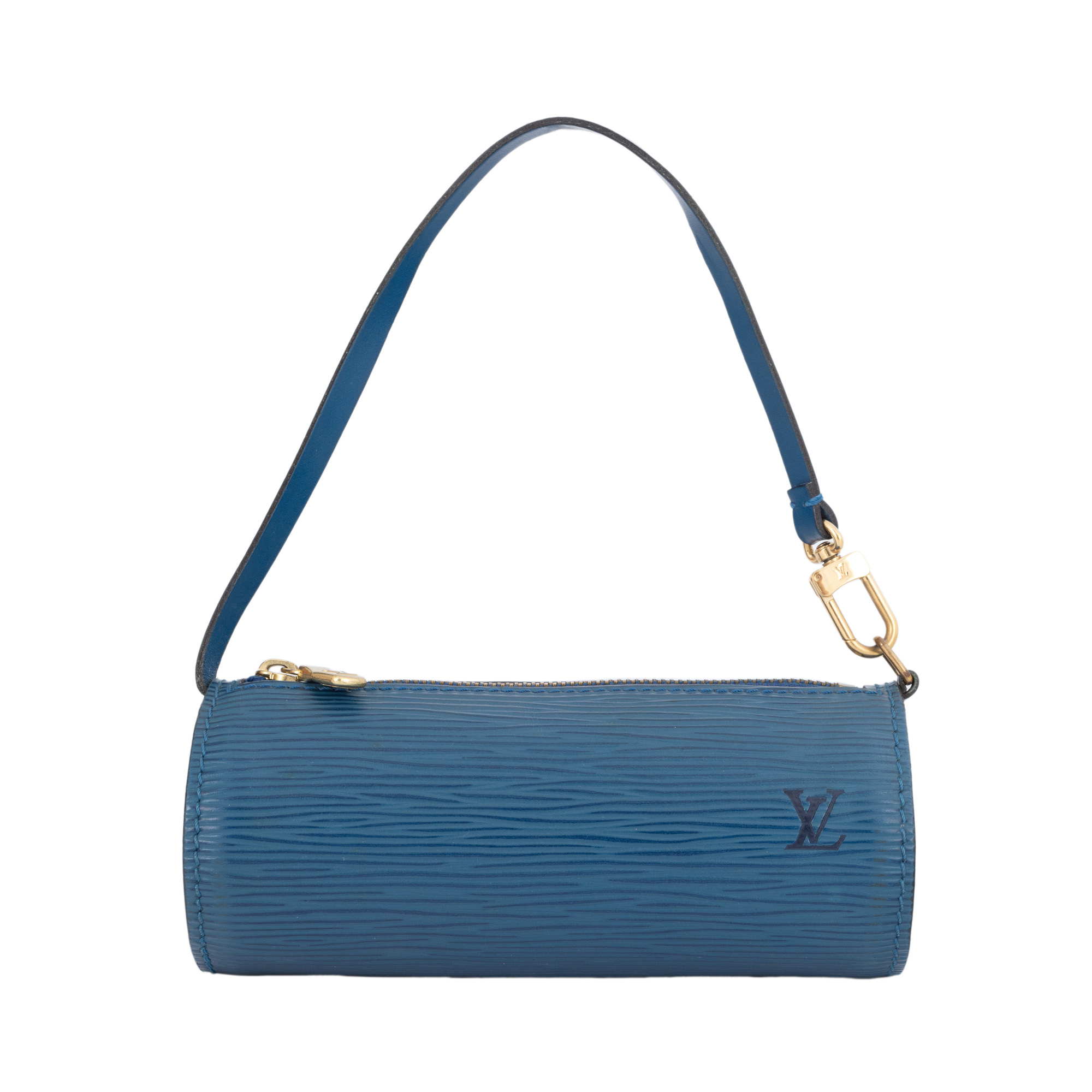 Louis Vuitton Bag, Mini Soufflot Epi Blue Model